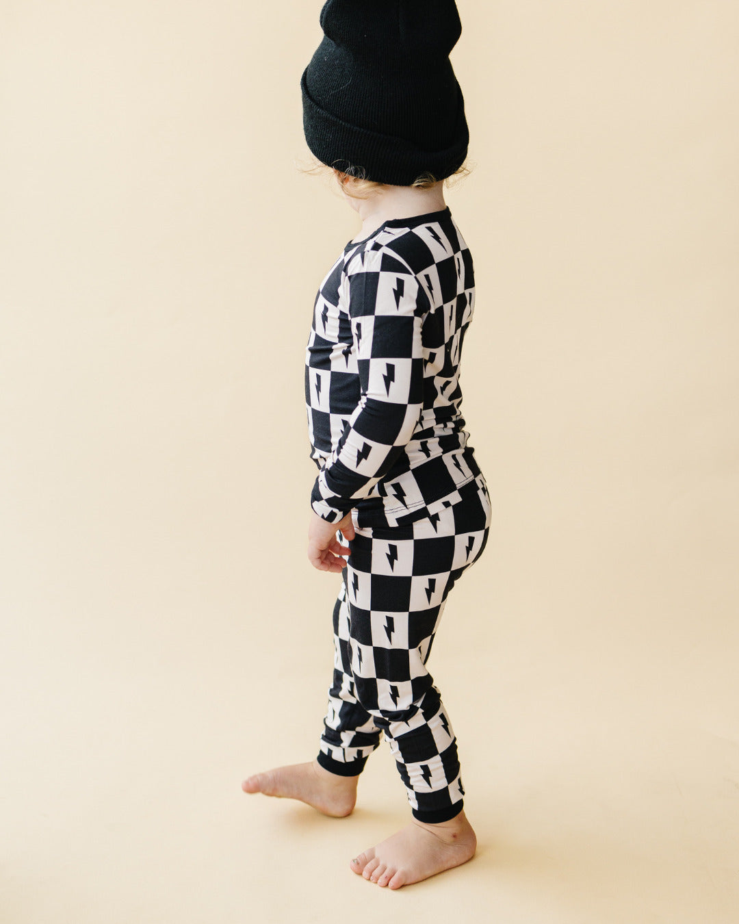 Bamboo Two Piece Set | Checks & Bolts - HoneyBug
