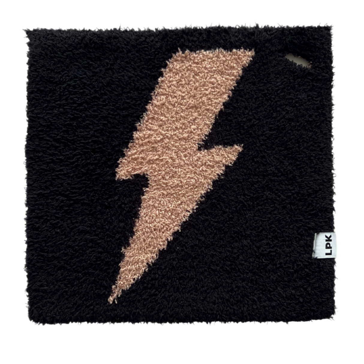 Lightning Bolt Plush Lovey | Mocha - HoneyBug