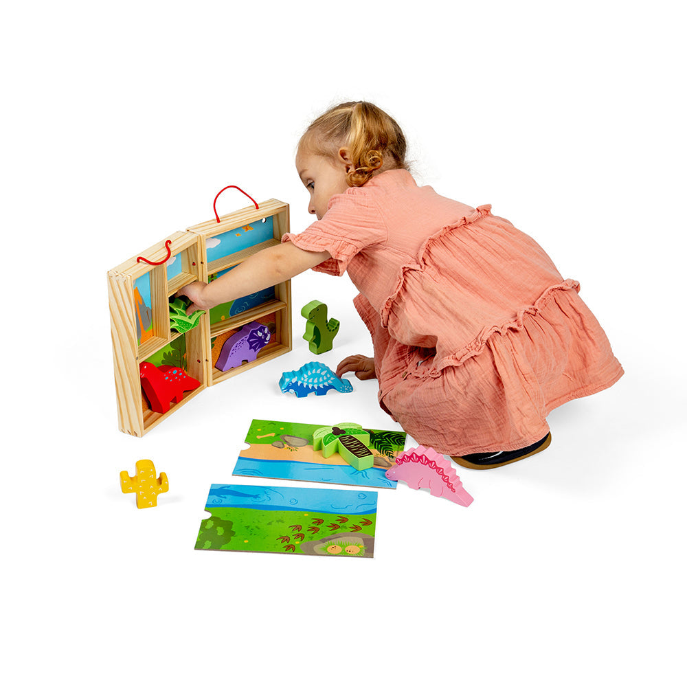 Dinosaur Animal Playbox - HoneyBug