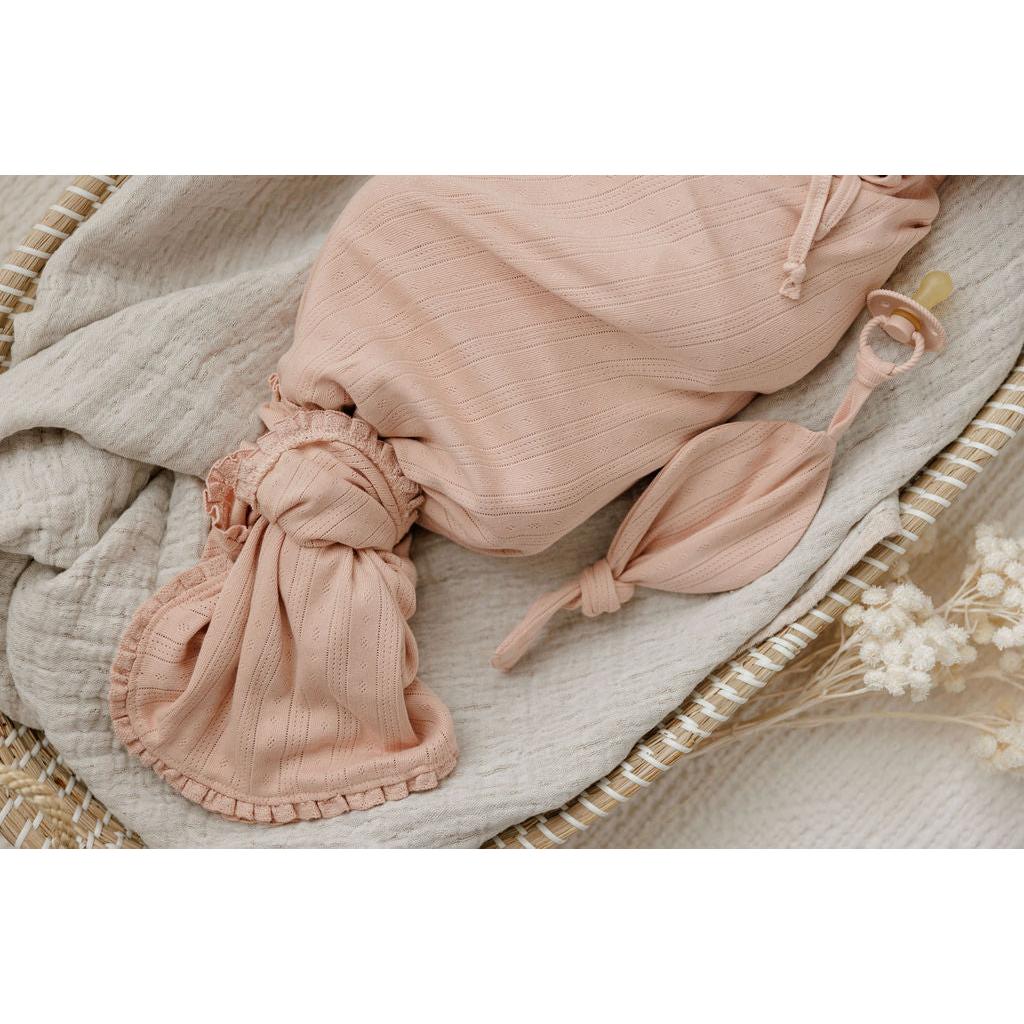 Paci Lovey- Pointelle Collection - HoneyBug