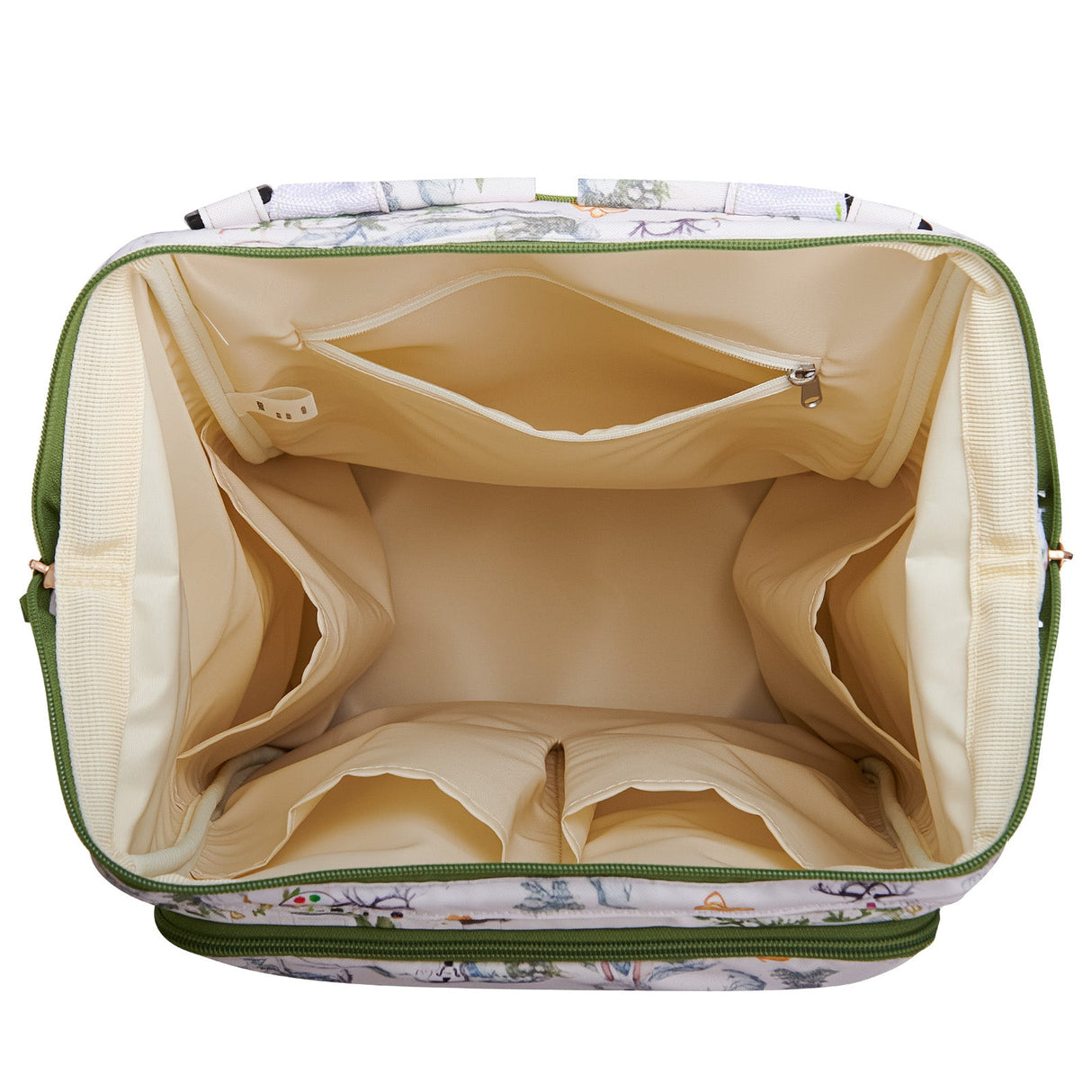 Open-Wide Diaper Backpack