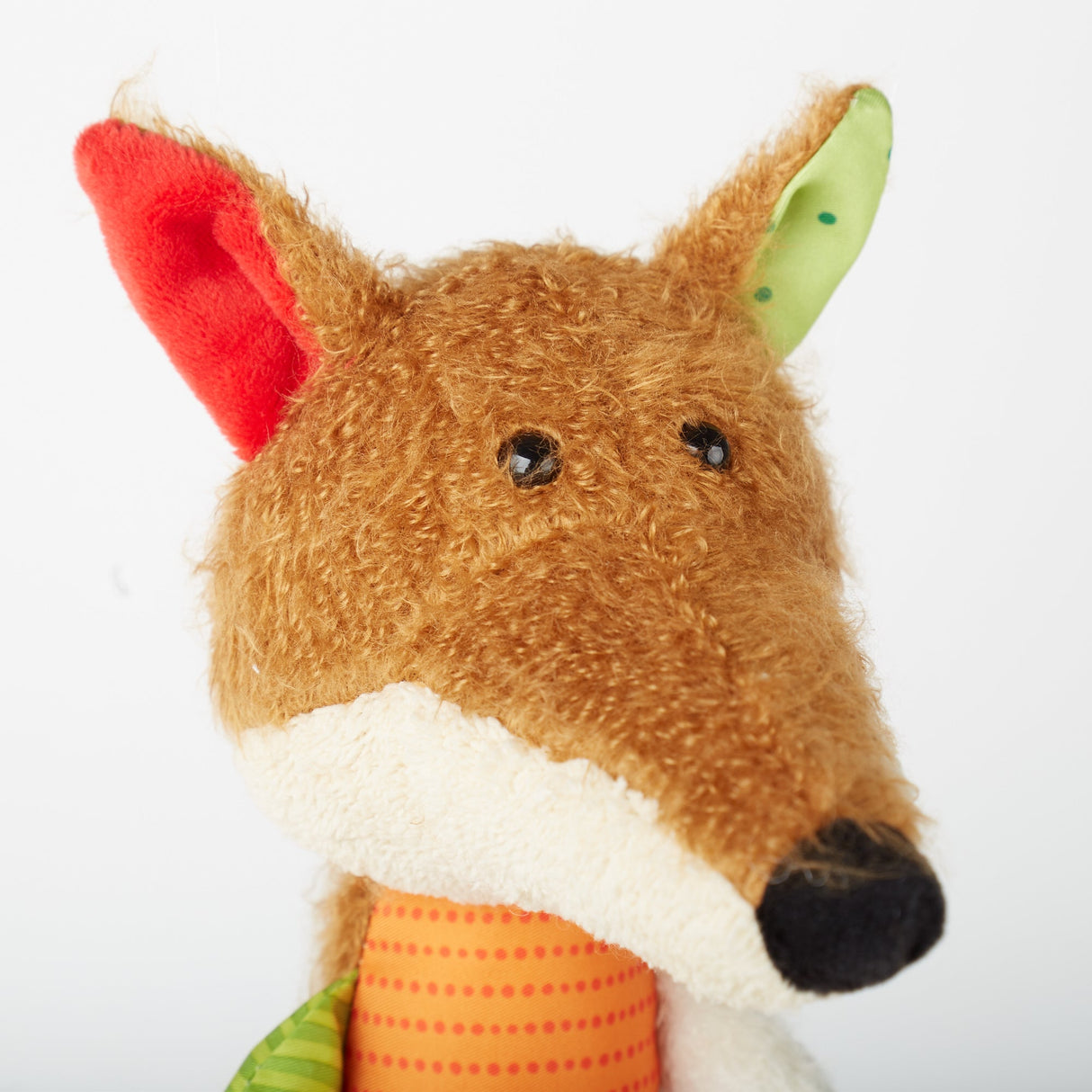 Patchwork Fox Plush Toy - HoneyBug