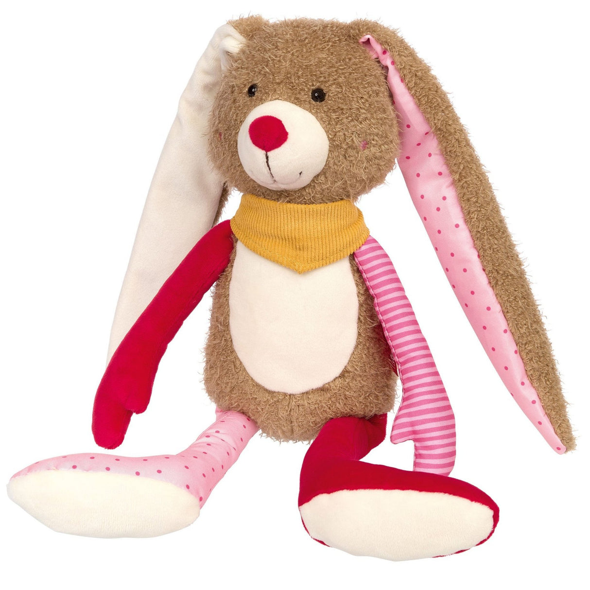 Patchwork Bunny Plush Toy - HoneyBug
