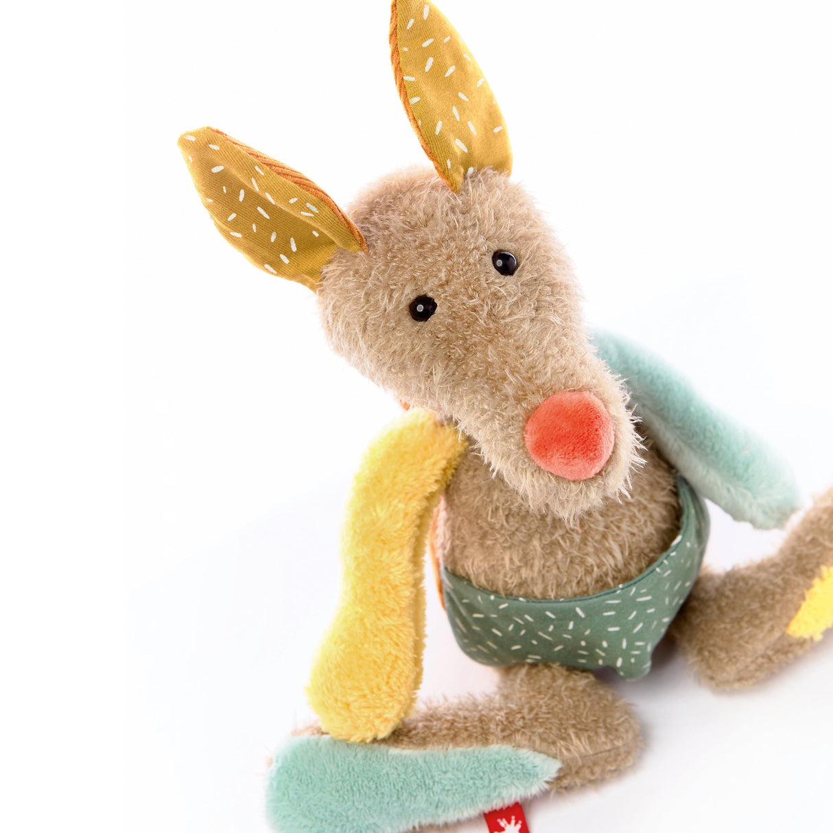 Patchwork Kangaroo Plush Toy - HoneyBug