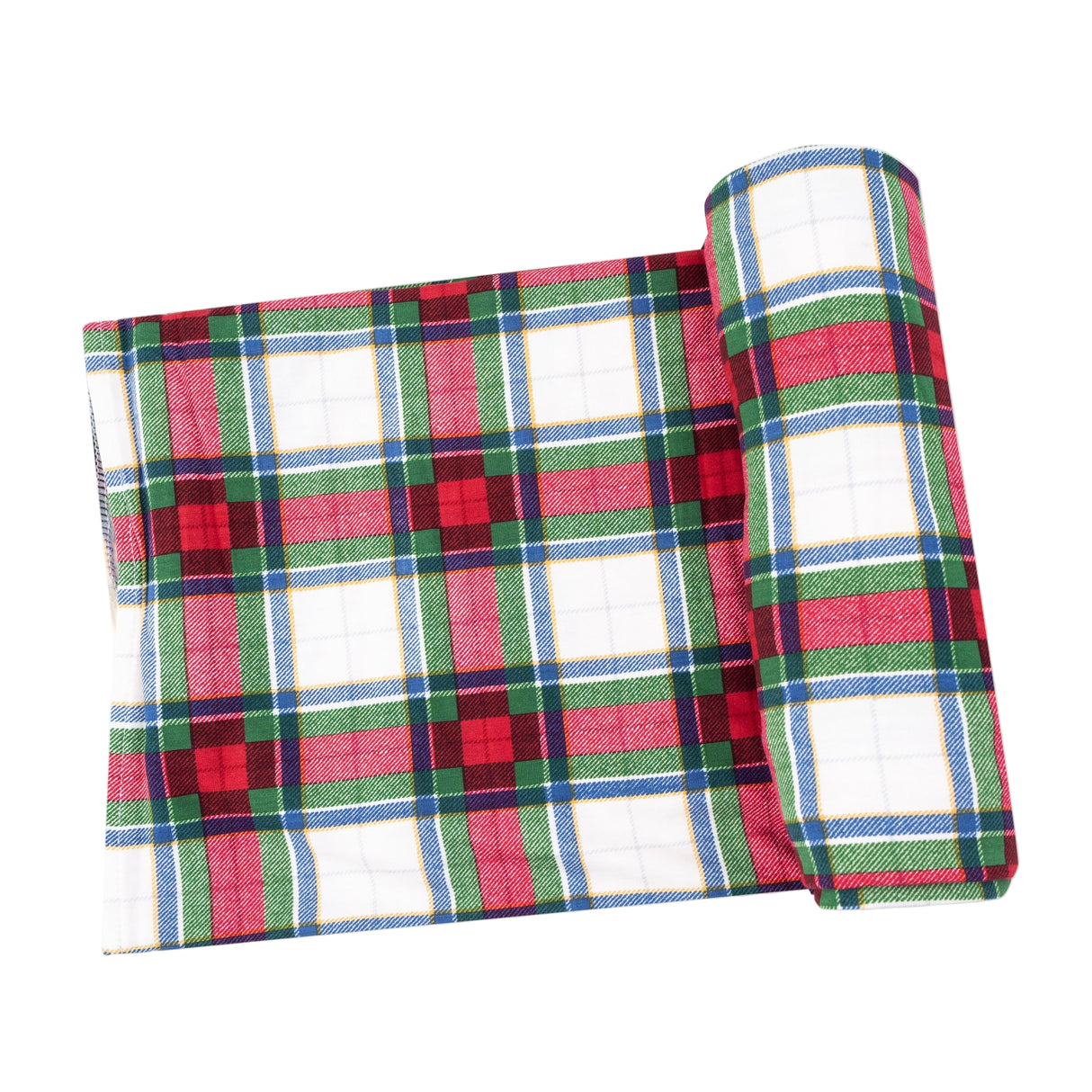 Holiday Plaid - Swaddle Blanket - HoneyBug