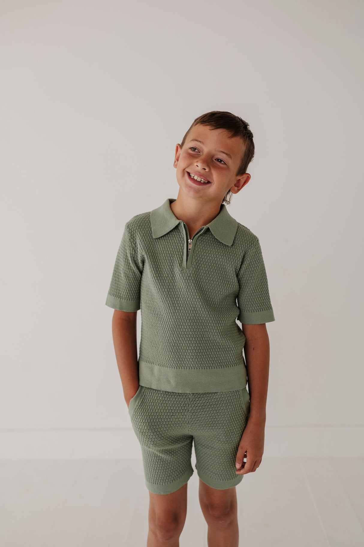 Boy's Knit Shorts