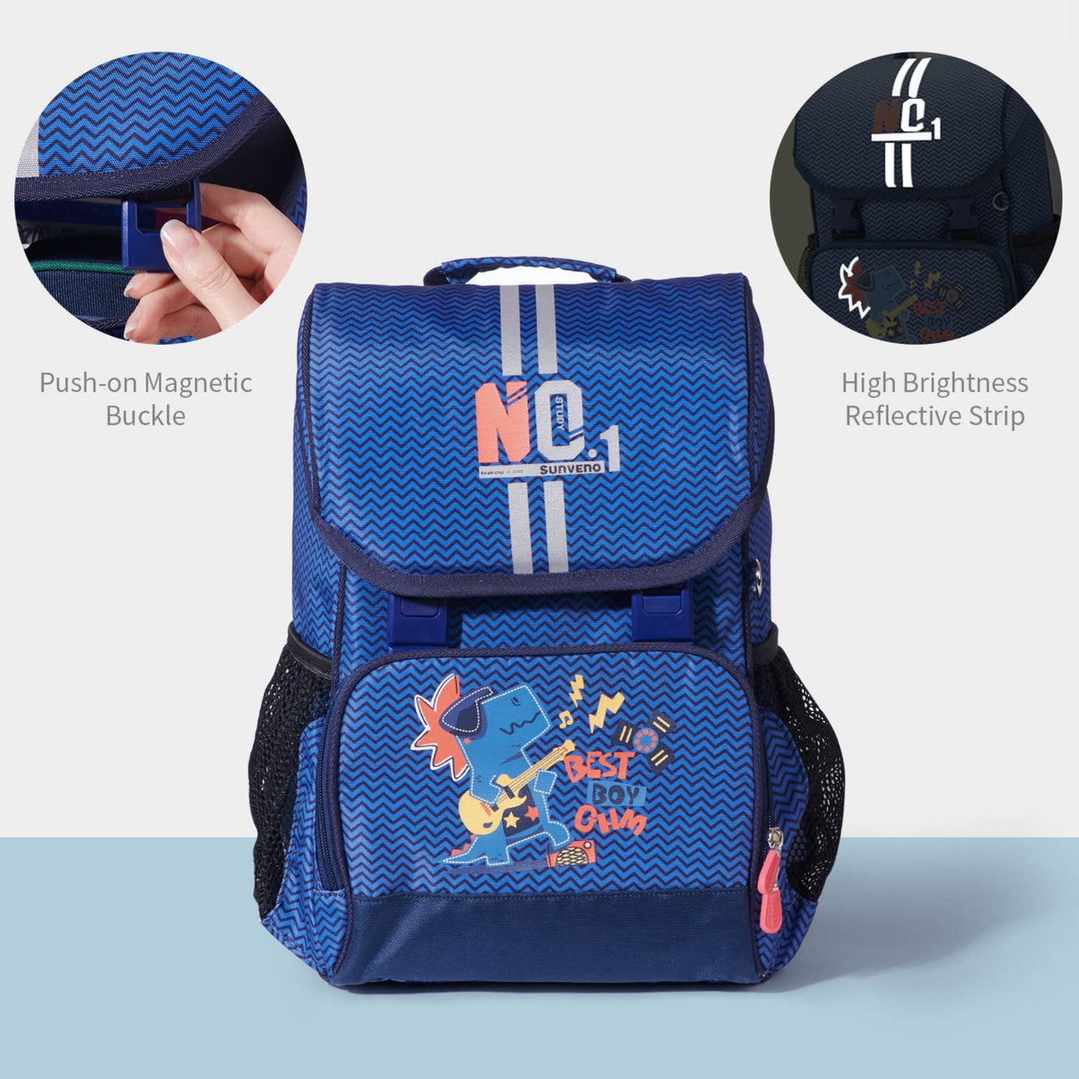 Kids School Backpack Ergonomic Design