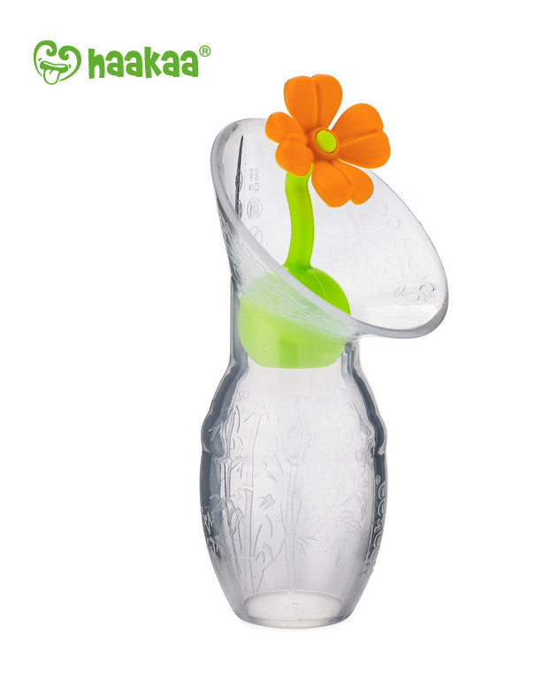 Haakaa Silicone Breast Pump Flower Stopper 1pk - HoneyBug