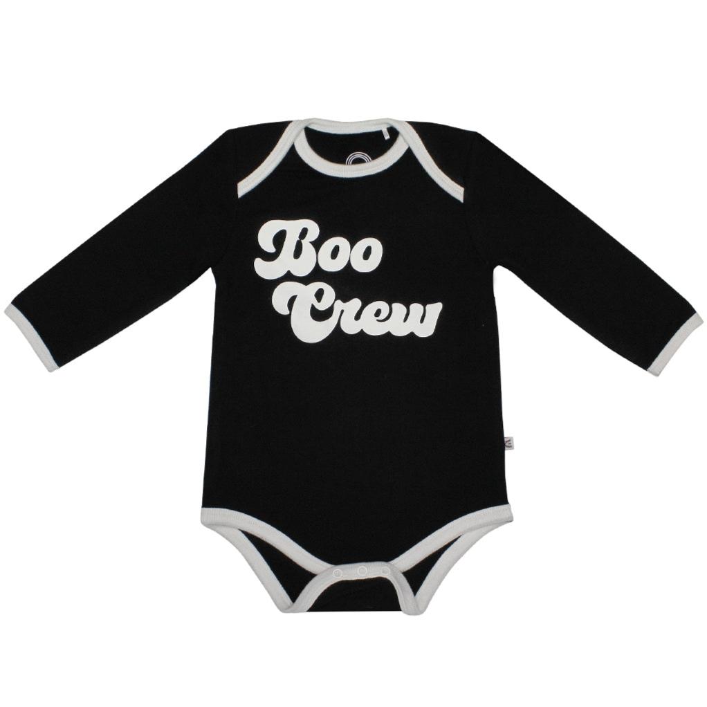 Boo Crew Halloween Long Sleeve Onesie - HoneyBug