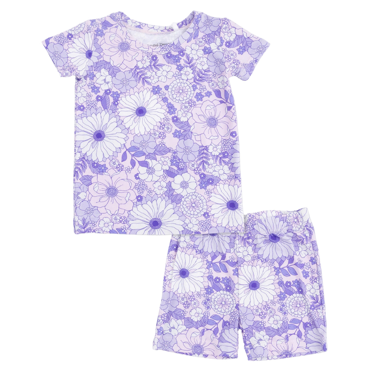 Lacy Lavender Floral - Loungewear Short Set