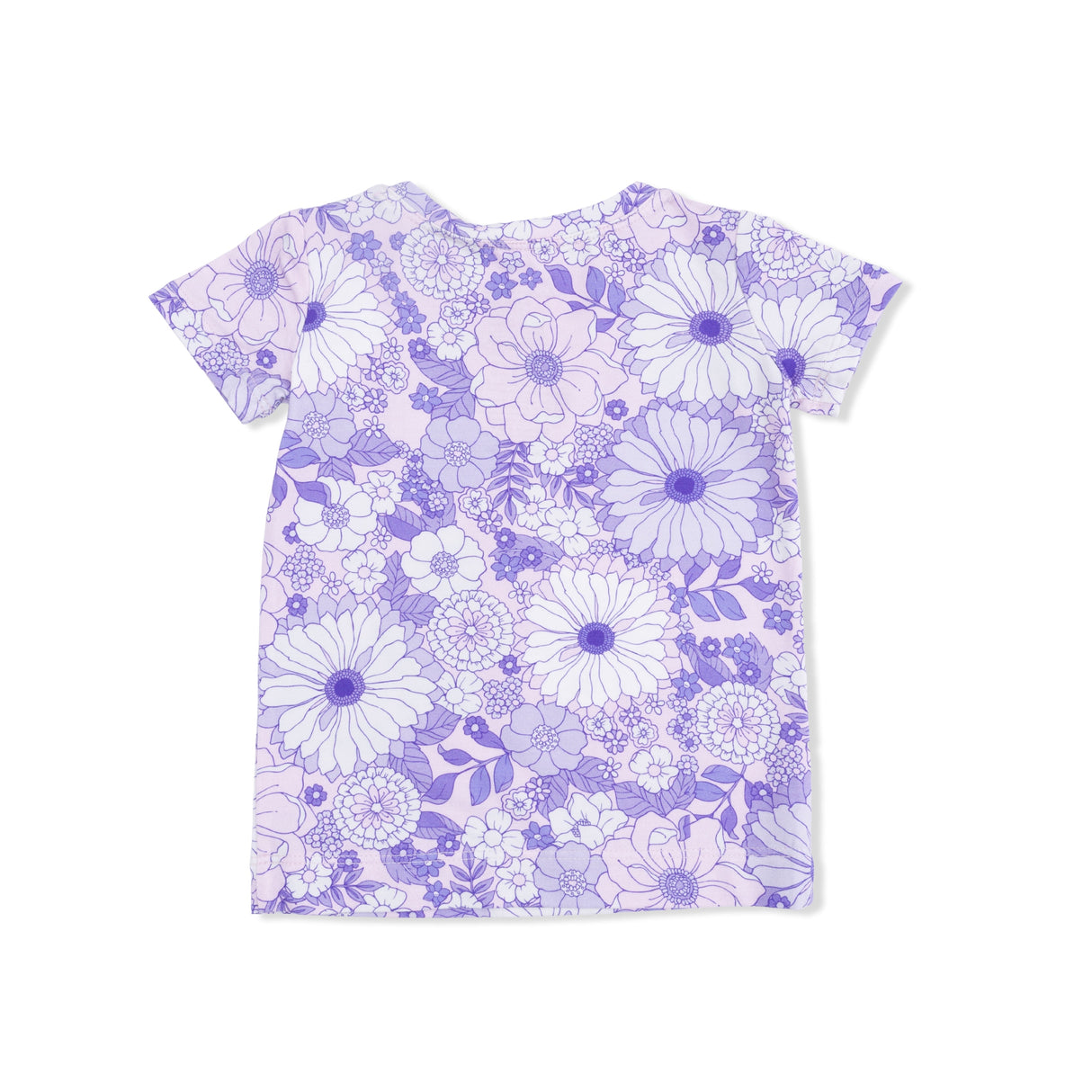 Lacy Lavender Floral - Loungewear Short Set