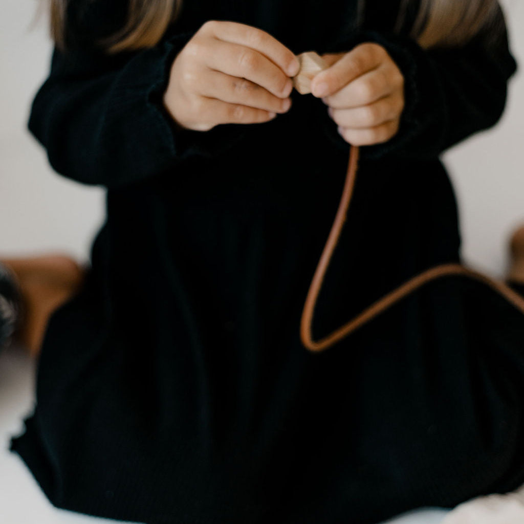 DIY Lacing Kit /Wood and Leather Lacing Kit