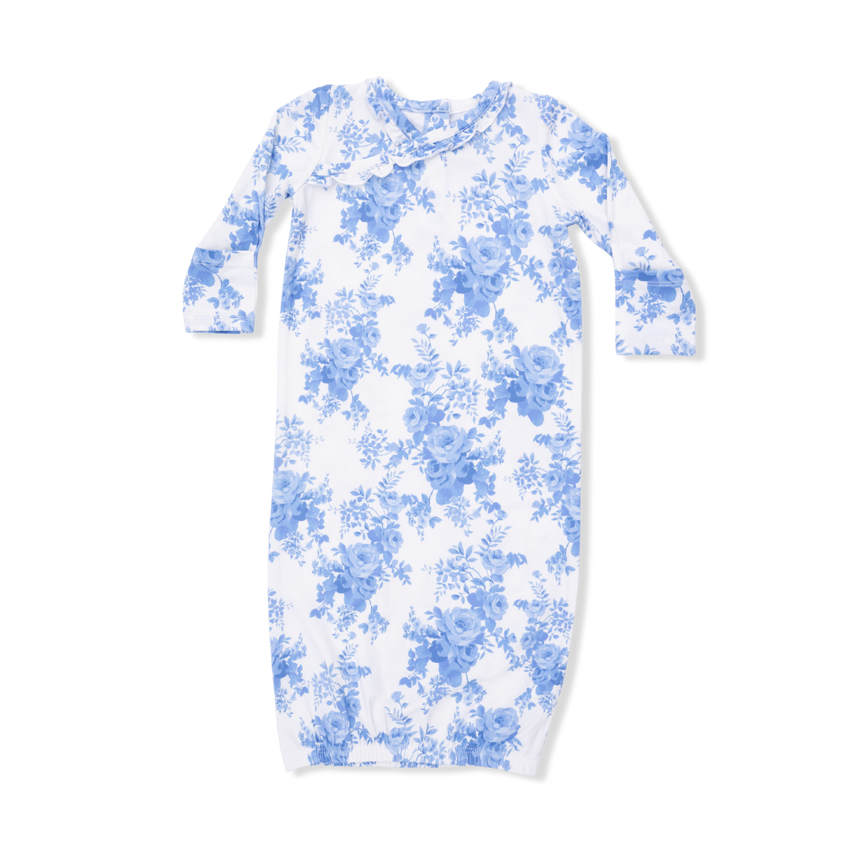 Dream Cottage Floral - Kimono Gown & Knot Headband