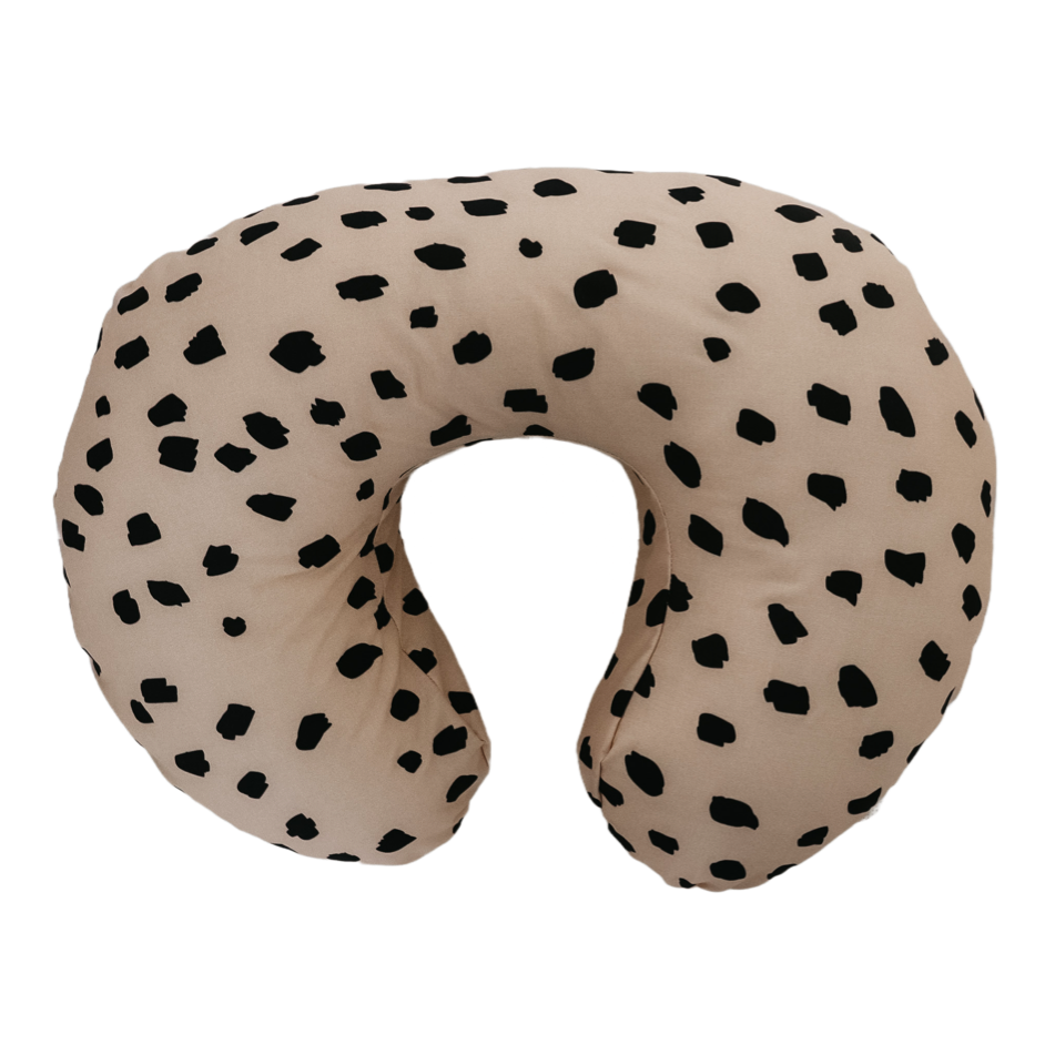 Beige Black Marks Sahara Nursing Pillow Cover