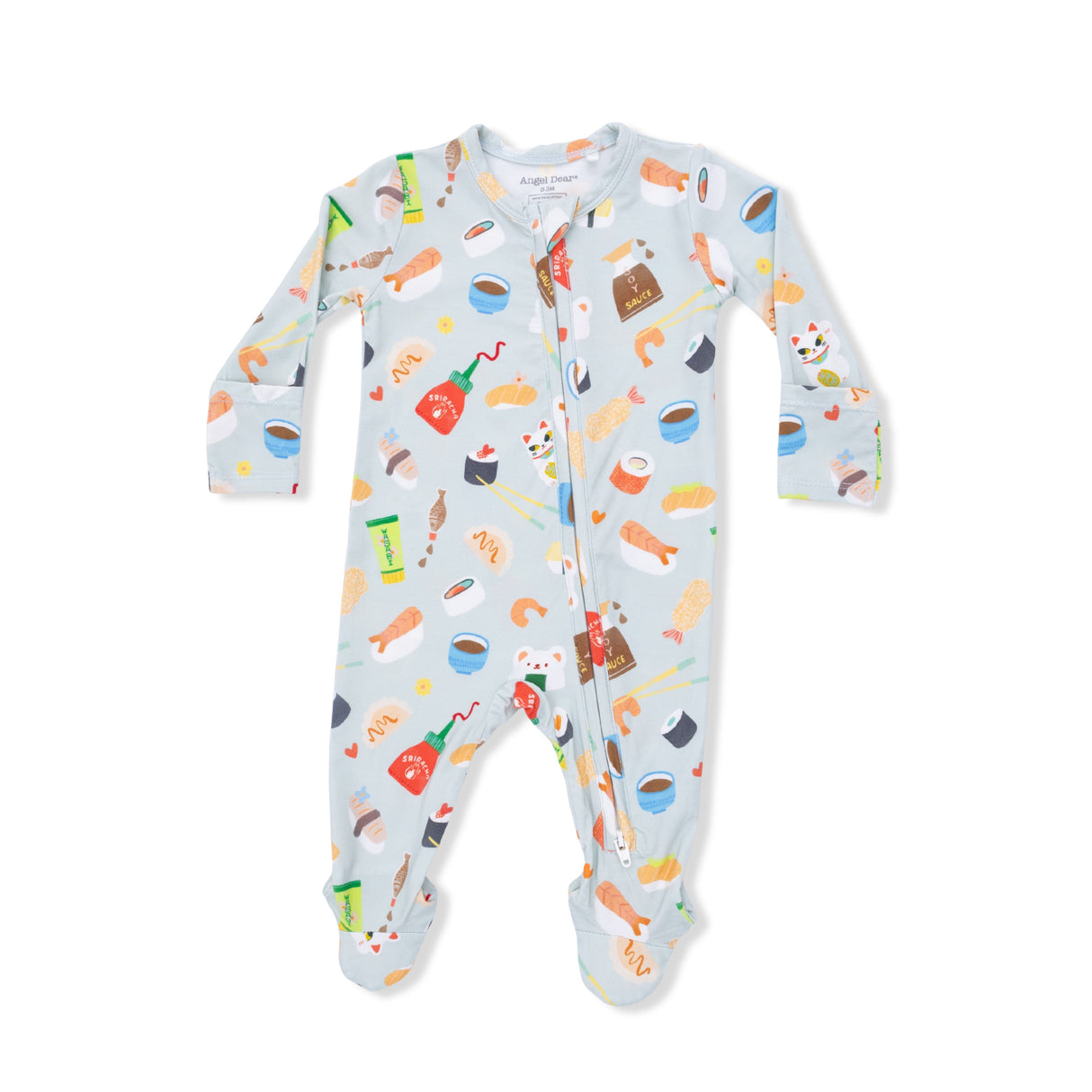 Sushi - 2 Way Zipper Footie