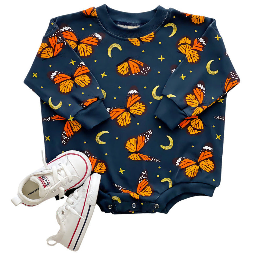 Bubble Romper | Mystic Butterfly - HoneyBug