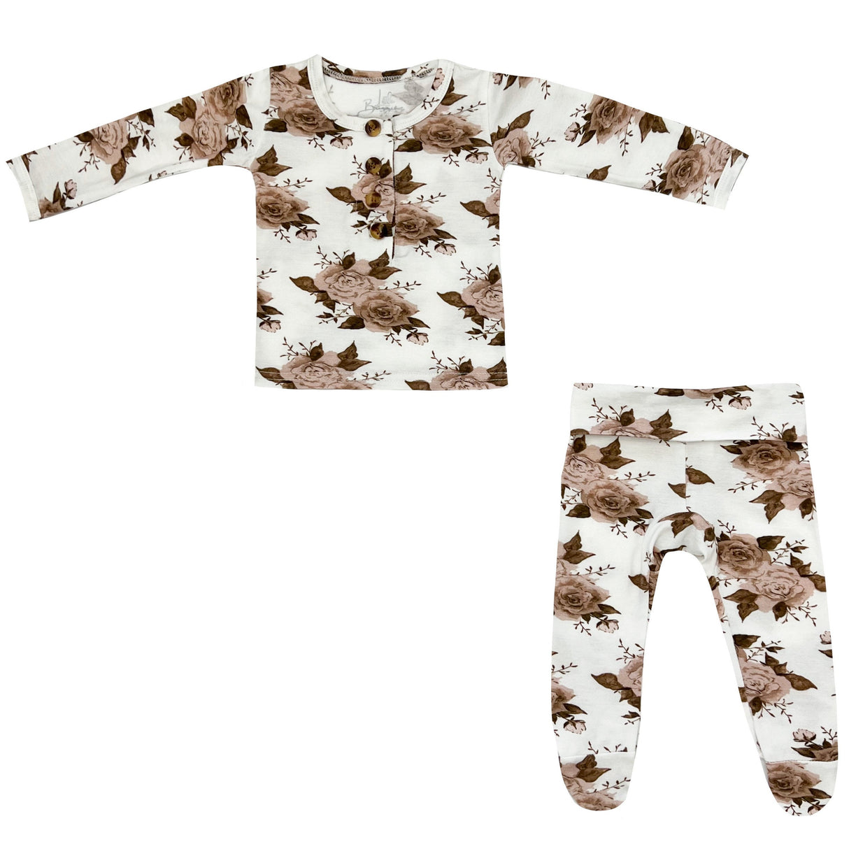 Softest 2 Piece Set - Vintage Rose - HoneyBug