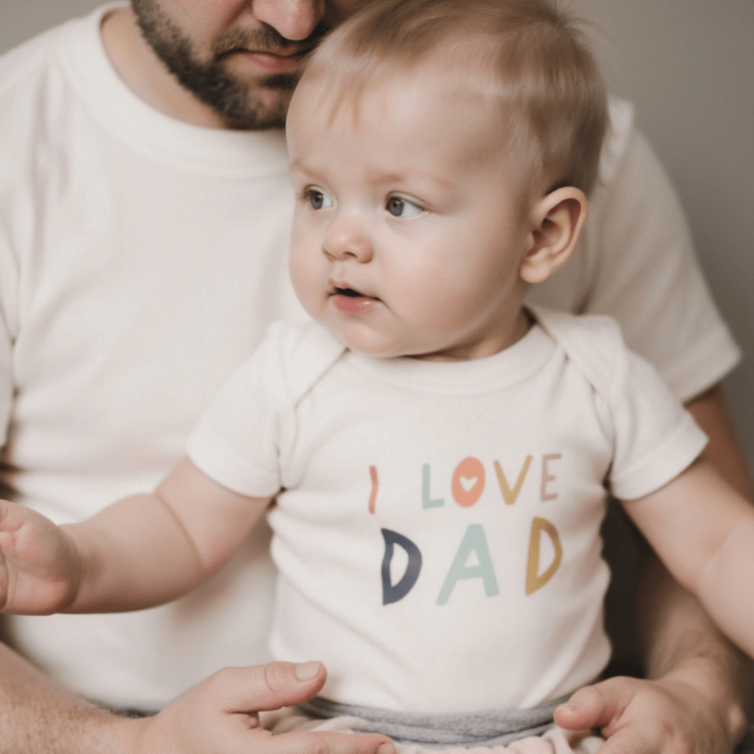graphic tee | love dad - HoneyBug