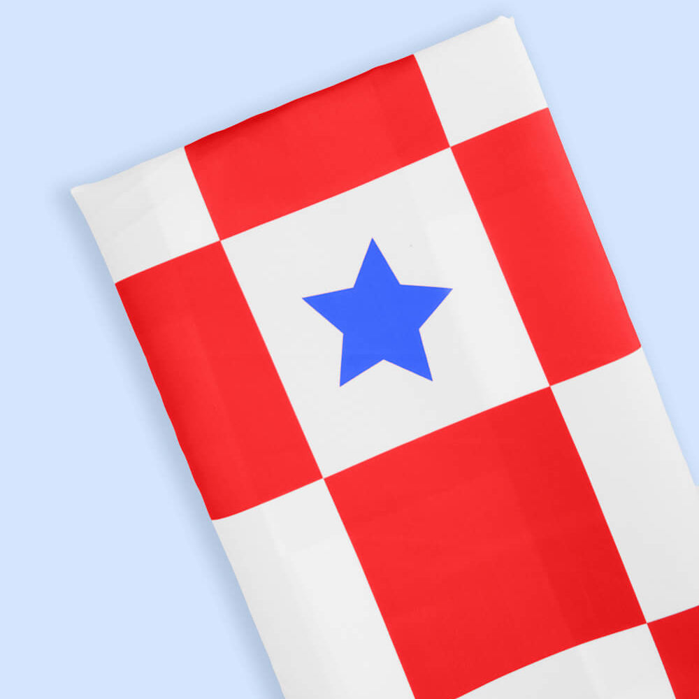 Party In The USA Tablecloth - washable table cover