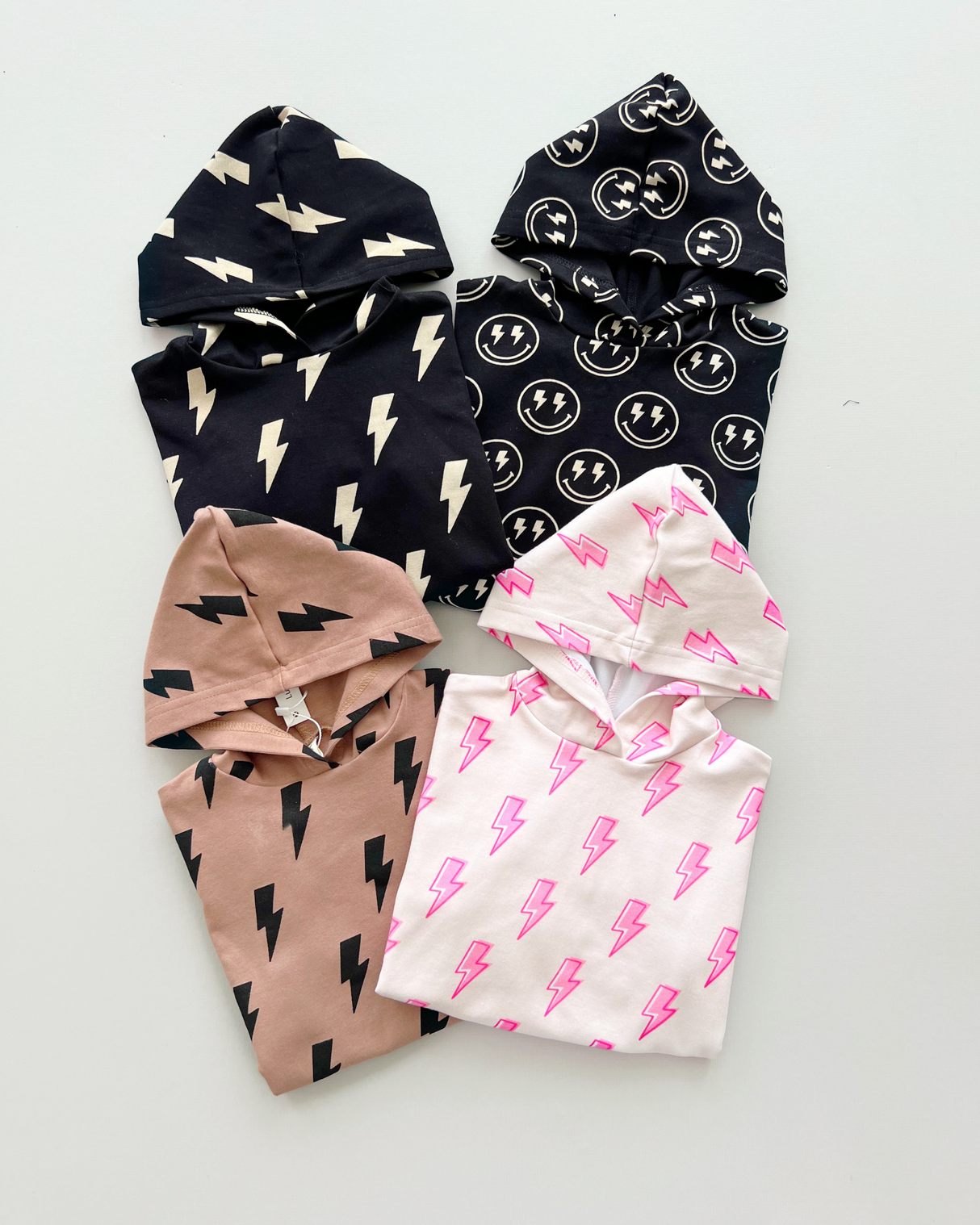 Hooded Bubble Romper | Electric Smiley - HoneyBug