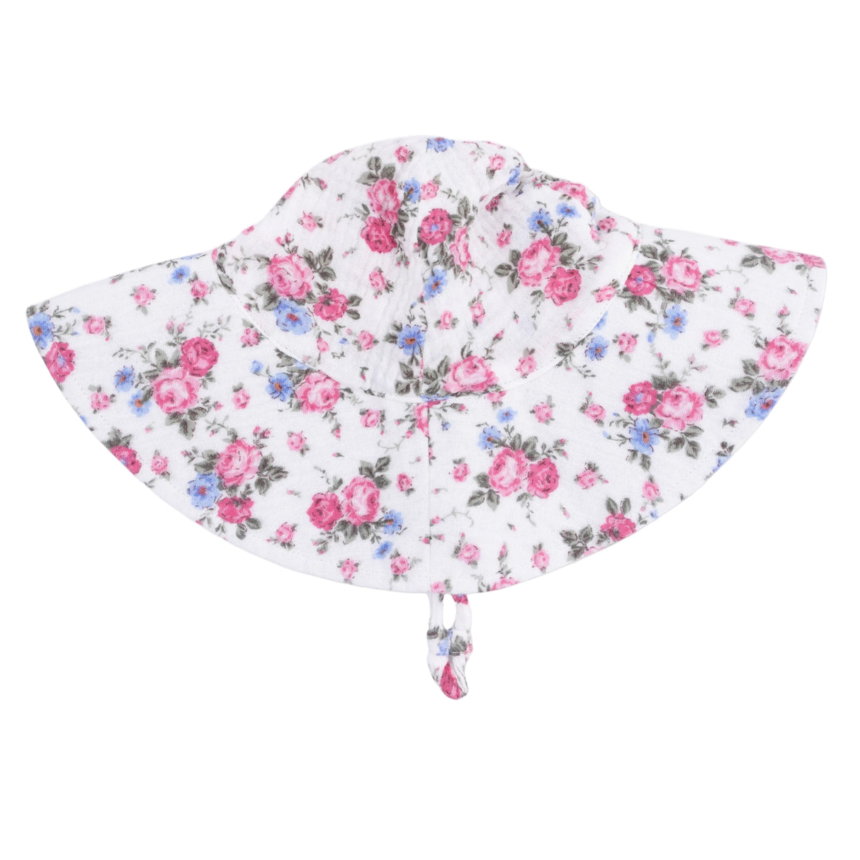 Cabbage Roses - Wide Brim Sun Hat