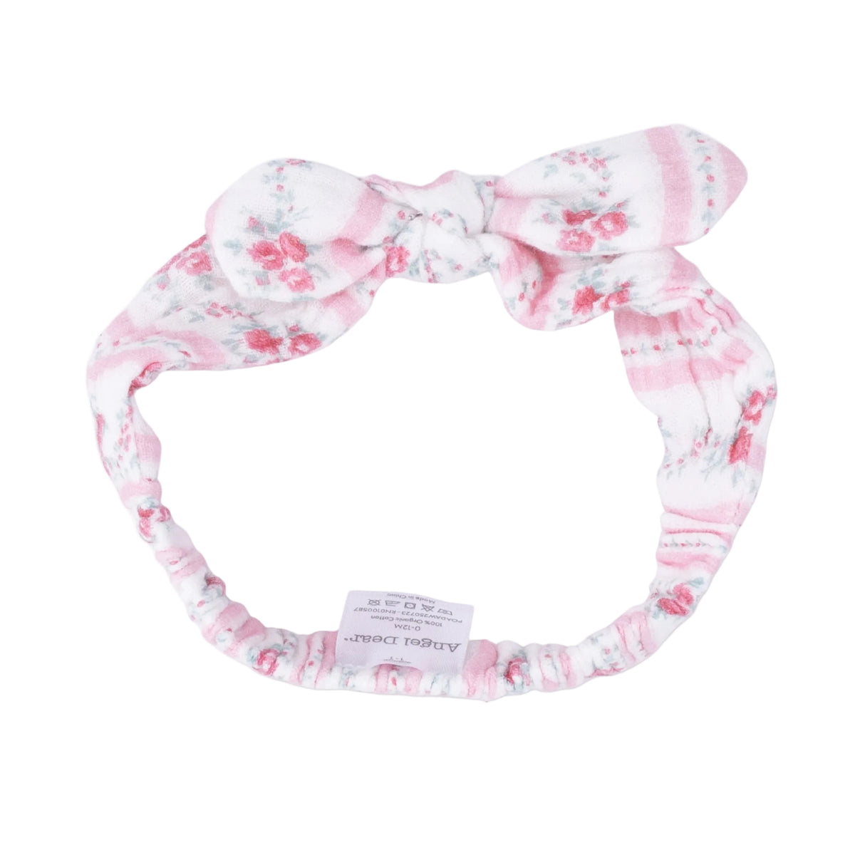 Winding Roses Stripe - Knot Headband