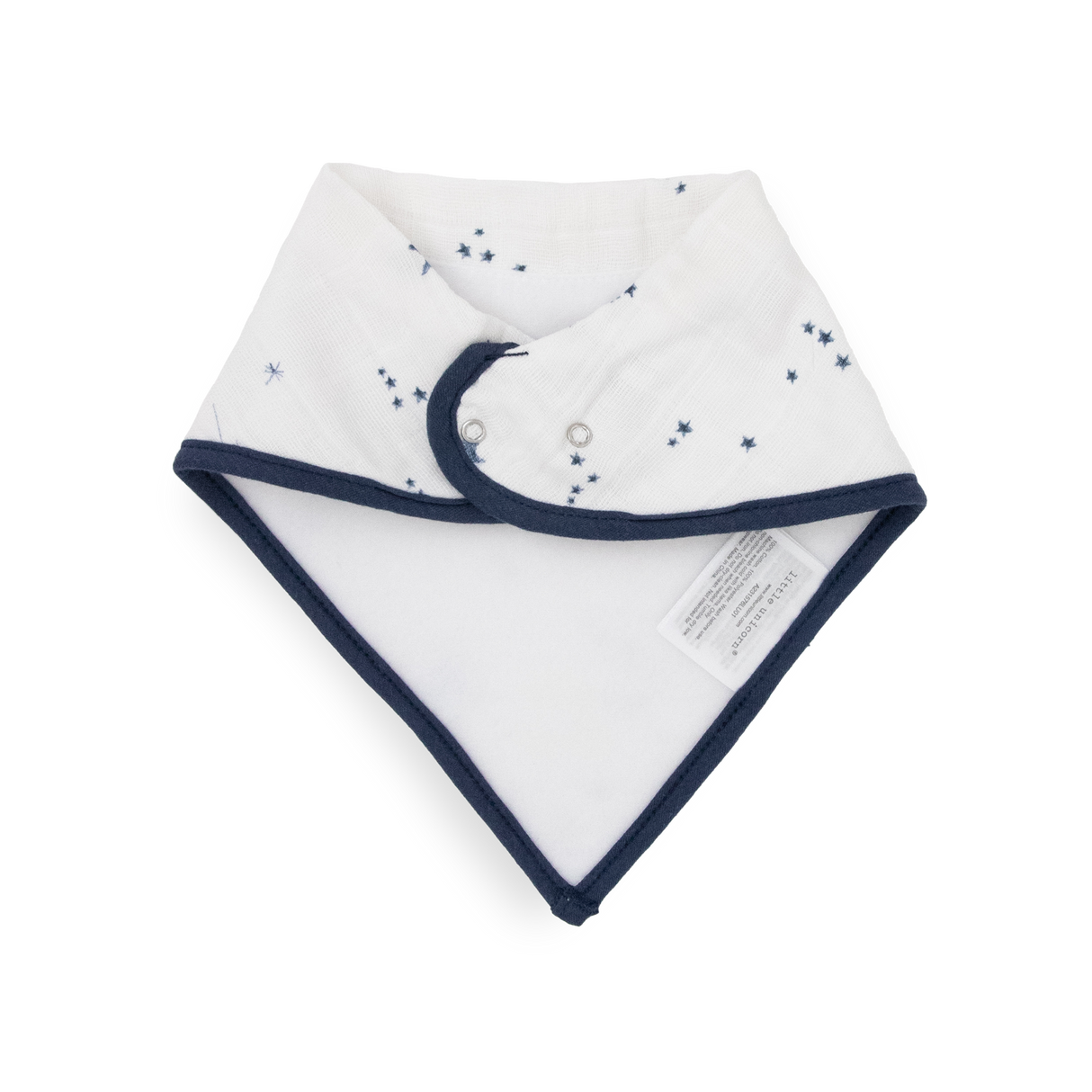 Cotton Muslin + Fleece Bandana Bib 4 Pack - Planetary - HoneyBug
