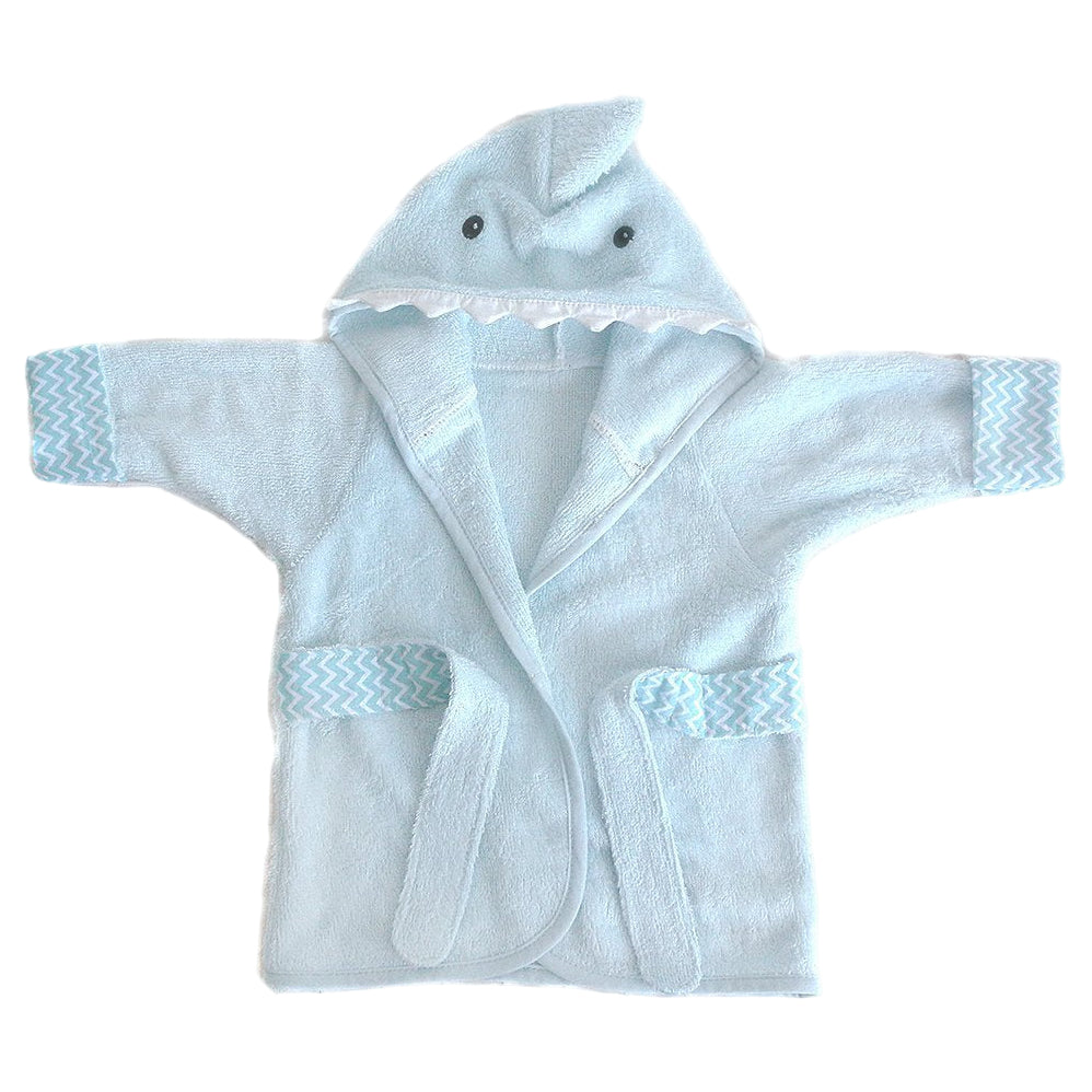 Shark Bamboo Terry Baby Robe