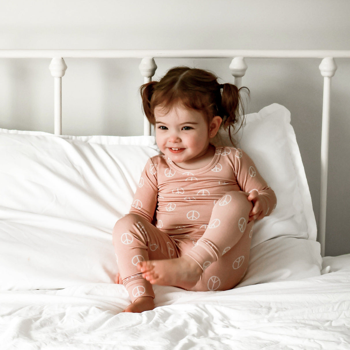 LONG SLEEVE 2 PIECE SETS- Peace - HoneyBug