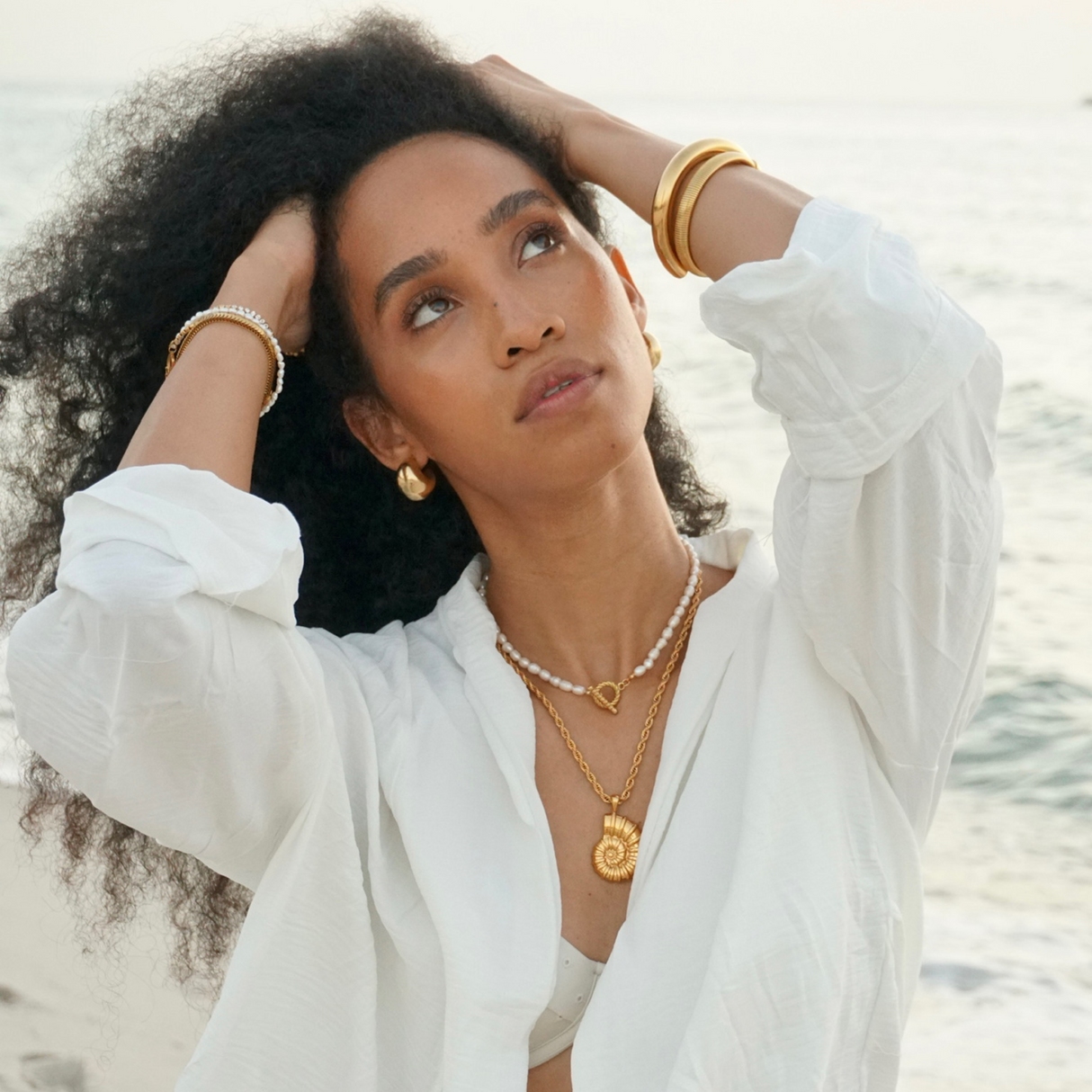 Maxine Tube Cuff Bracelet - HoneyBug