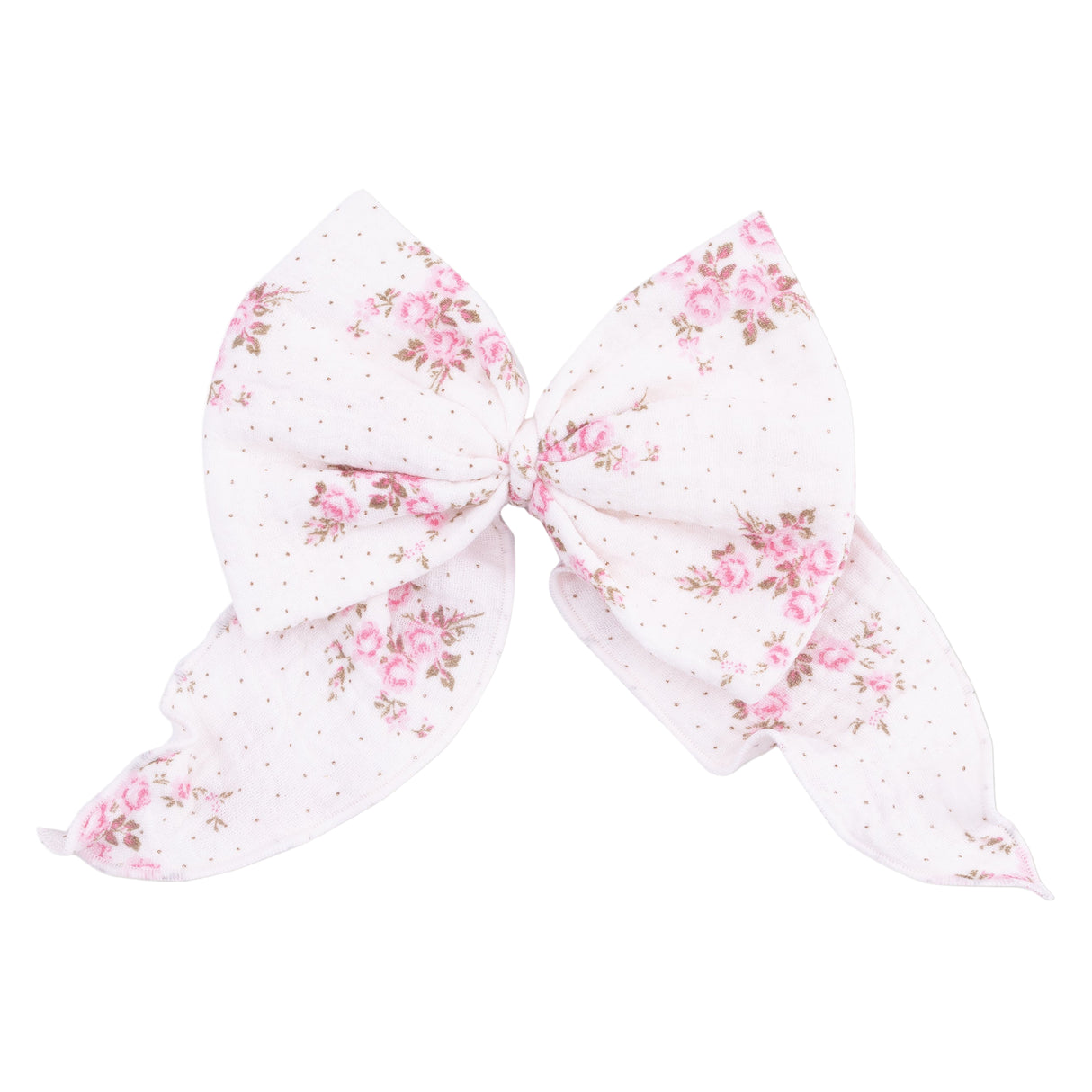 Bow with Tails Clip In - HoneyBug