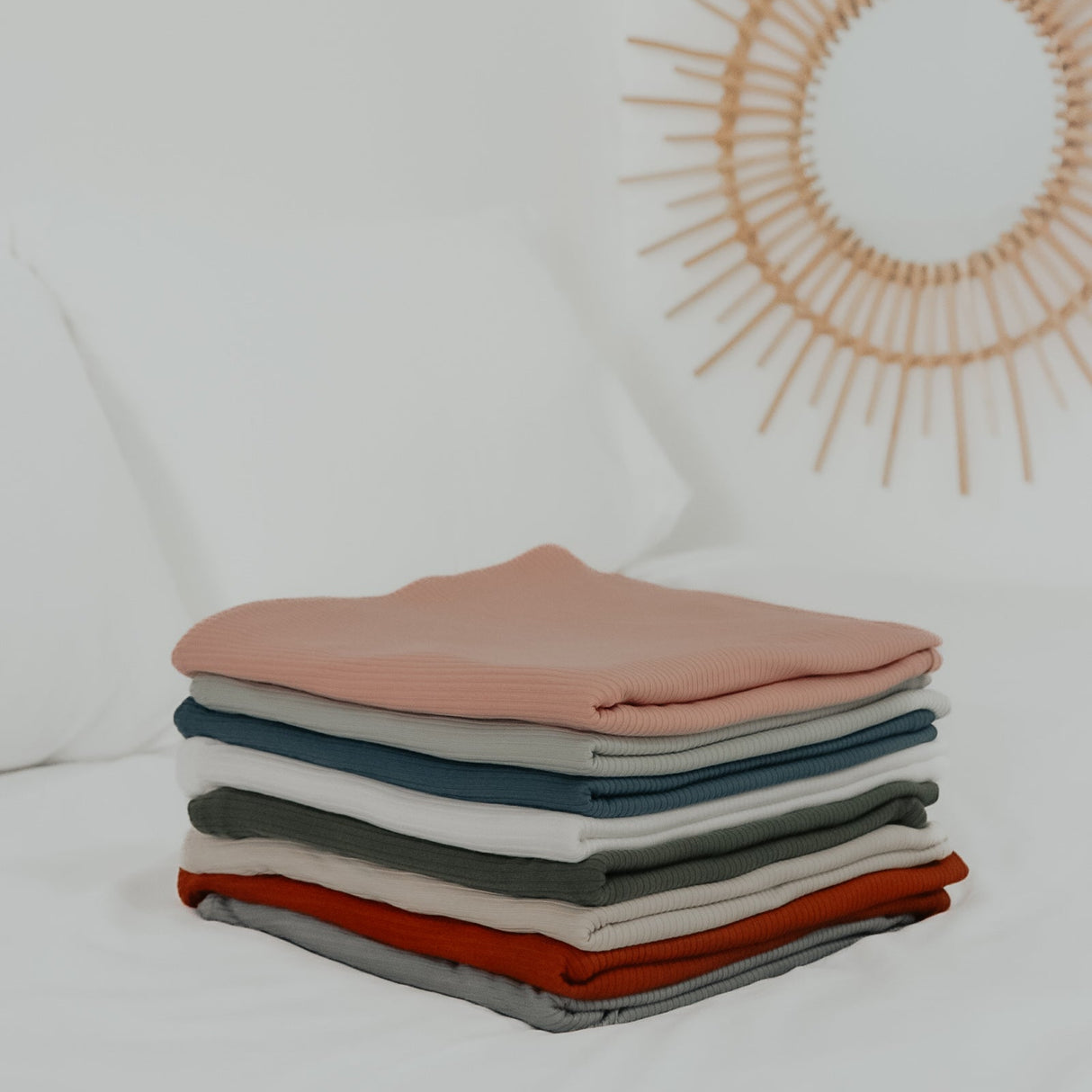 River Ribbed Stretch Swaddle