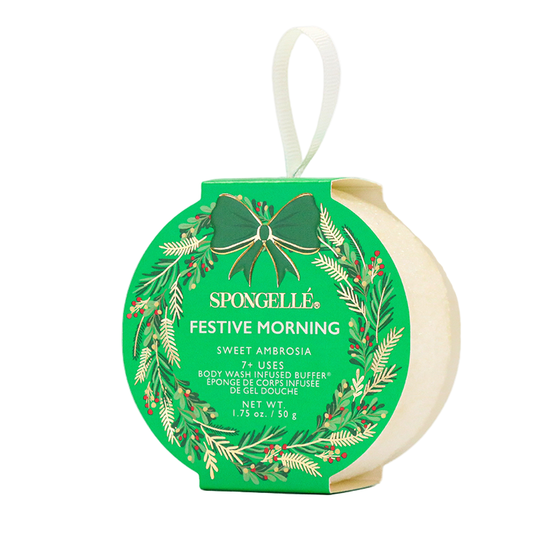 Festive Morning - Sweet Ambrosia | Holiday Wreath - HoneyBug