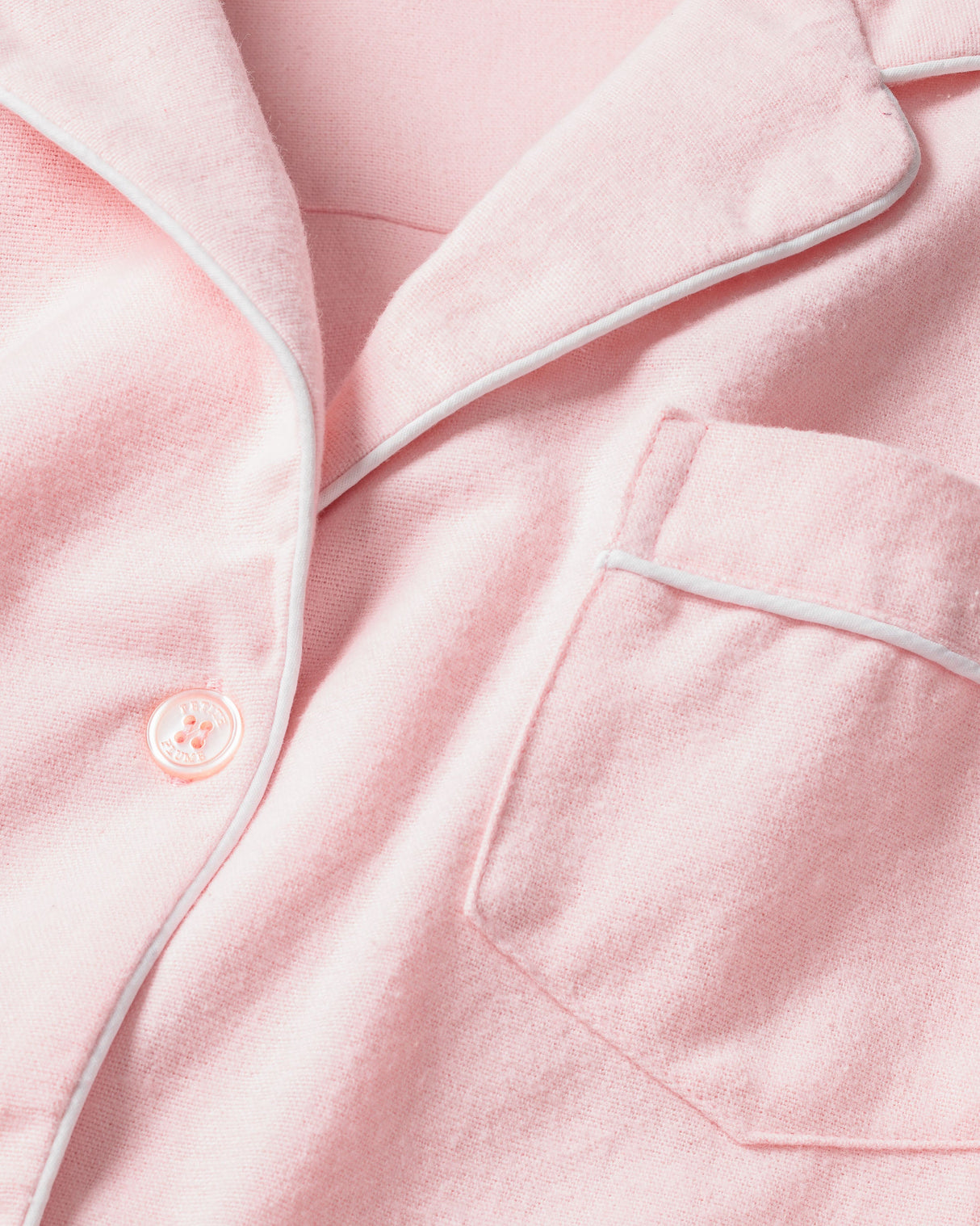 Women's Flannel Pajama Set in Pink - HoneyBug