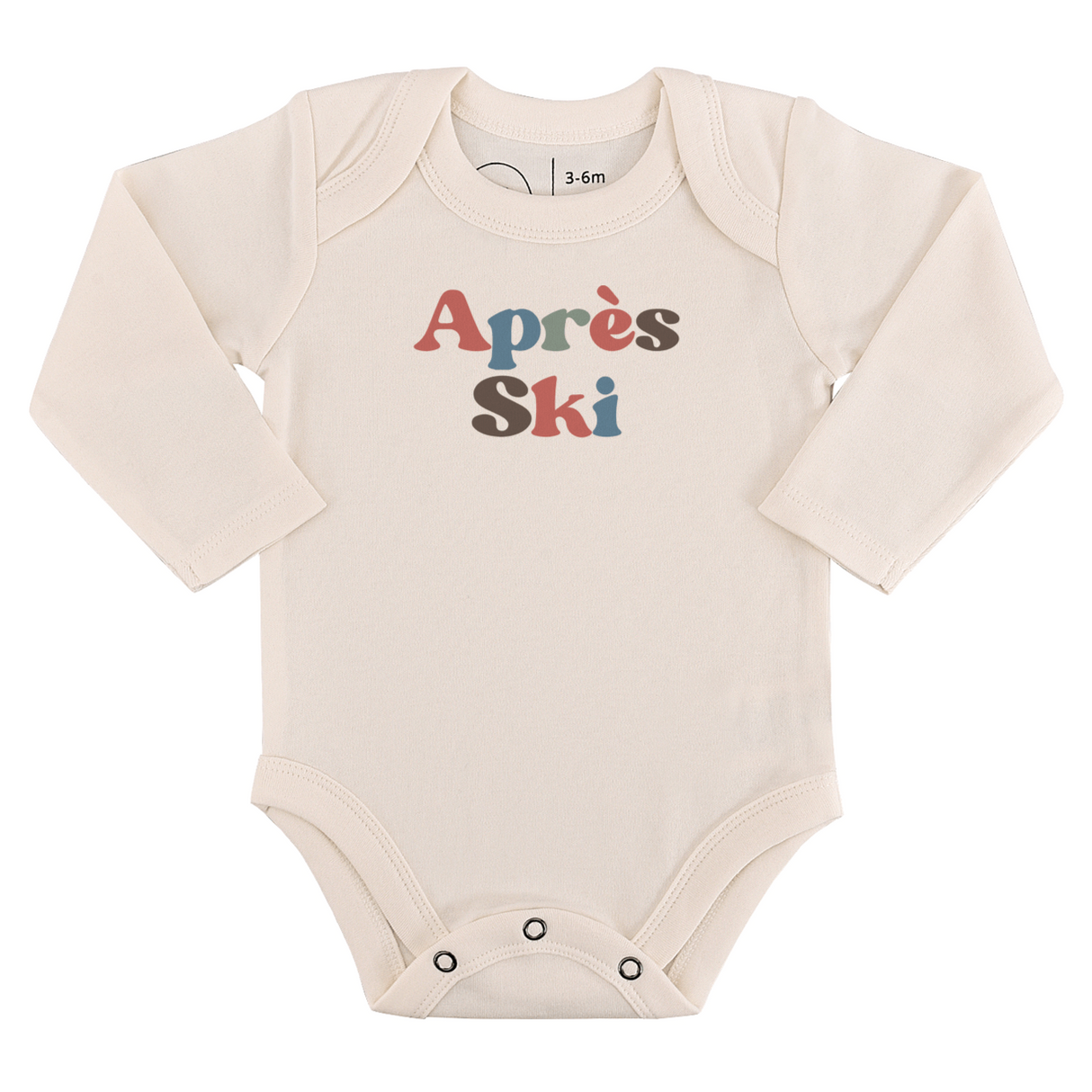 long sleeve graphic bodysuit | apres ski - HoneyBug