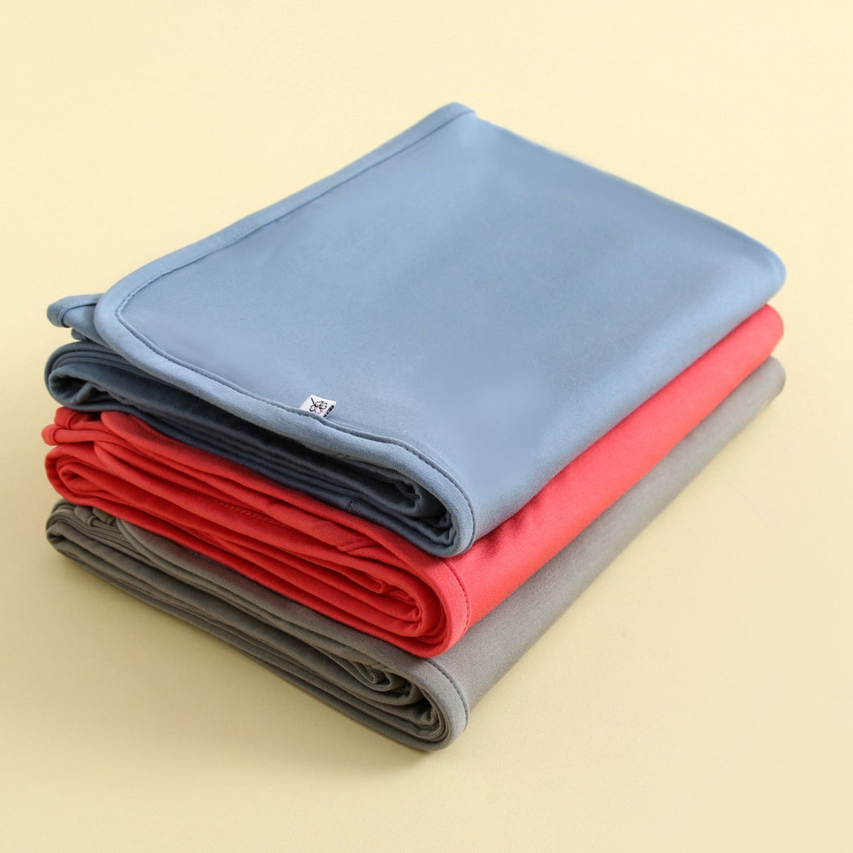 Berry Red Bamboo Swaddle Blanket - HoneyBug