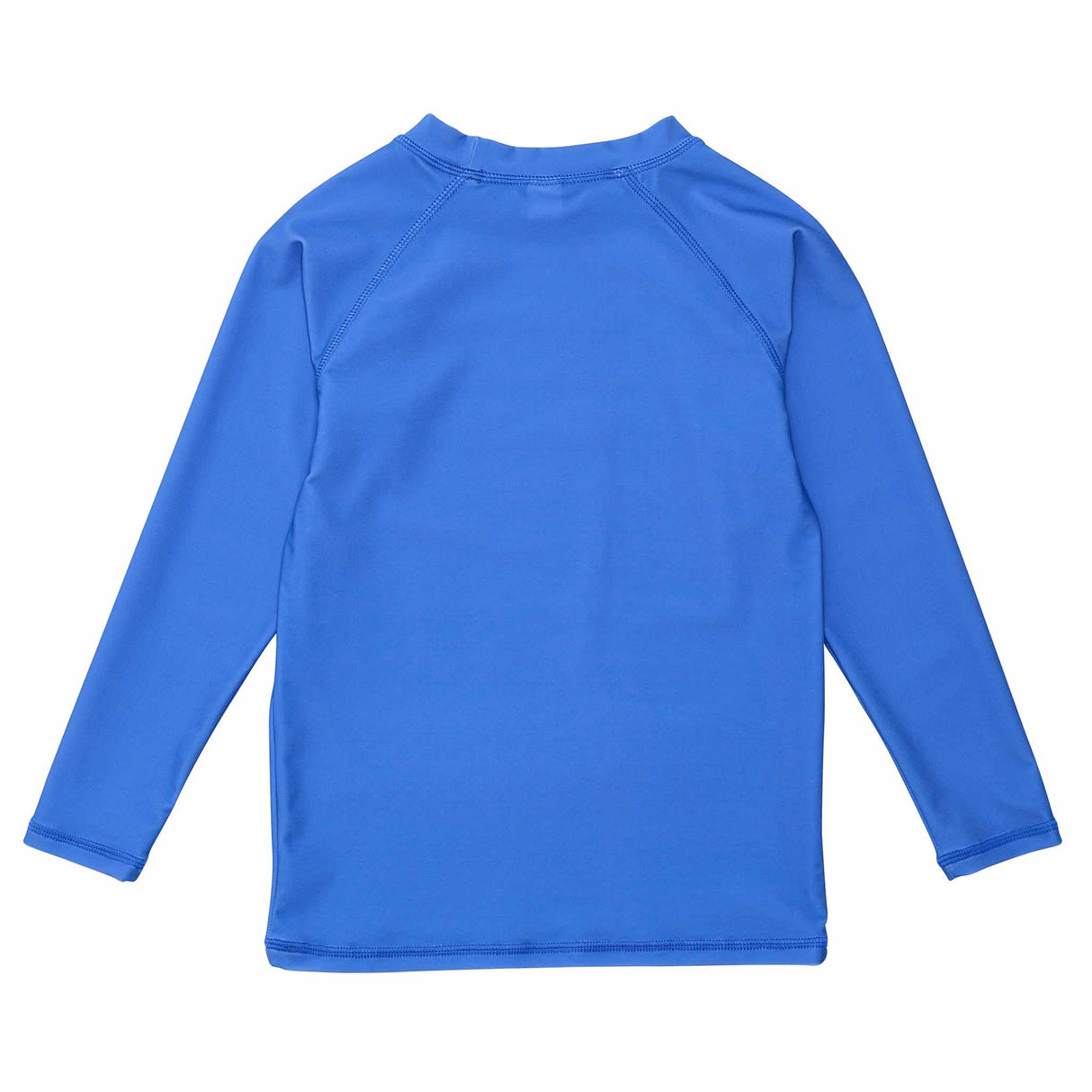 Azure Blue Sustainable LS Rash Top - HoneyBug
