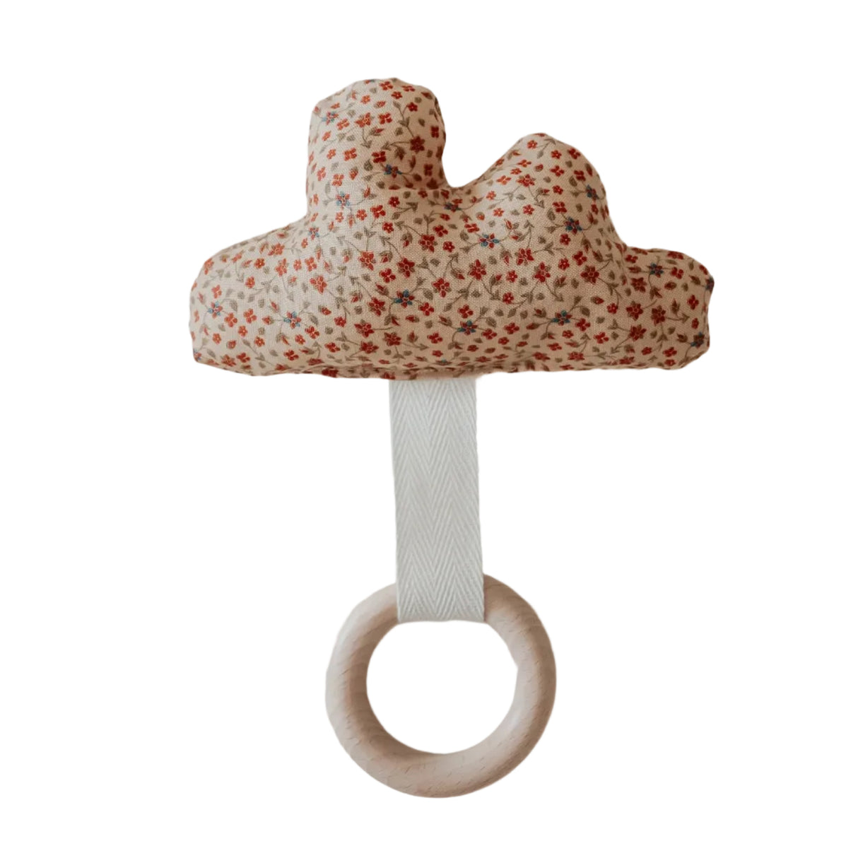 Poinsettia Wooden Shape Teethers