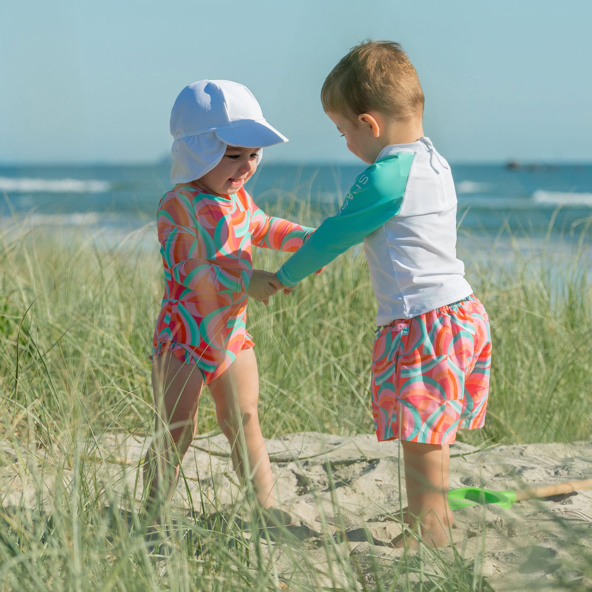 Geo Melon Sustainable LS Baby Set - HoneyBug