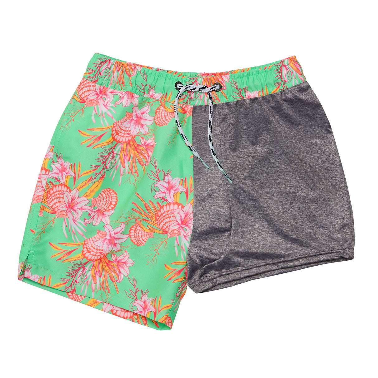 Coastal Shells Sustainable Swim Short - HoneyBug