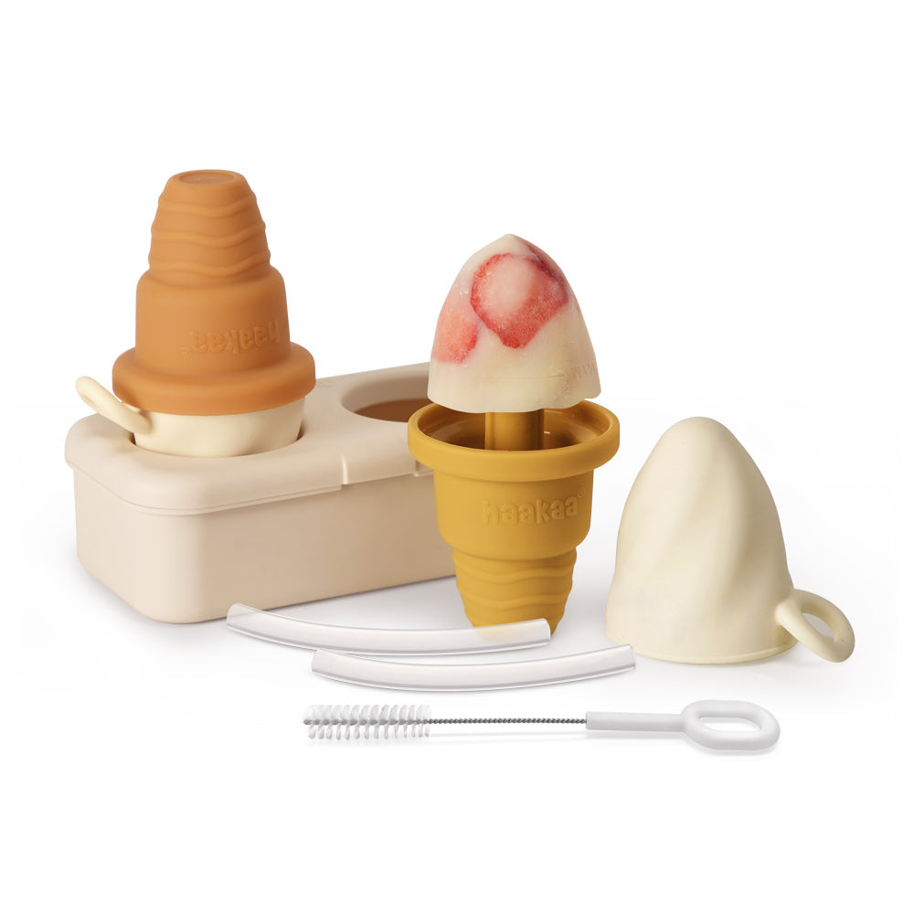 Haakaa Freeze-N-Sip Ice Cream Mould Set - HoneyBug