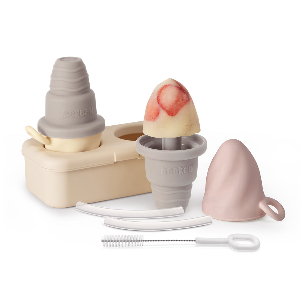 Haakaa Freeze-N-Sip Ice Cream Mould Set - HoneyBug