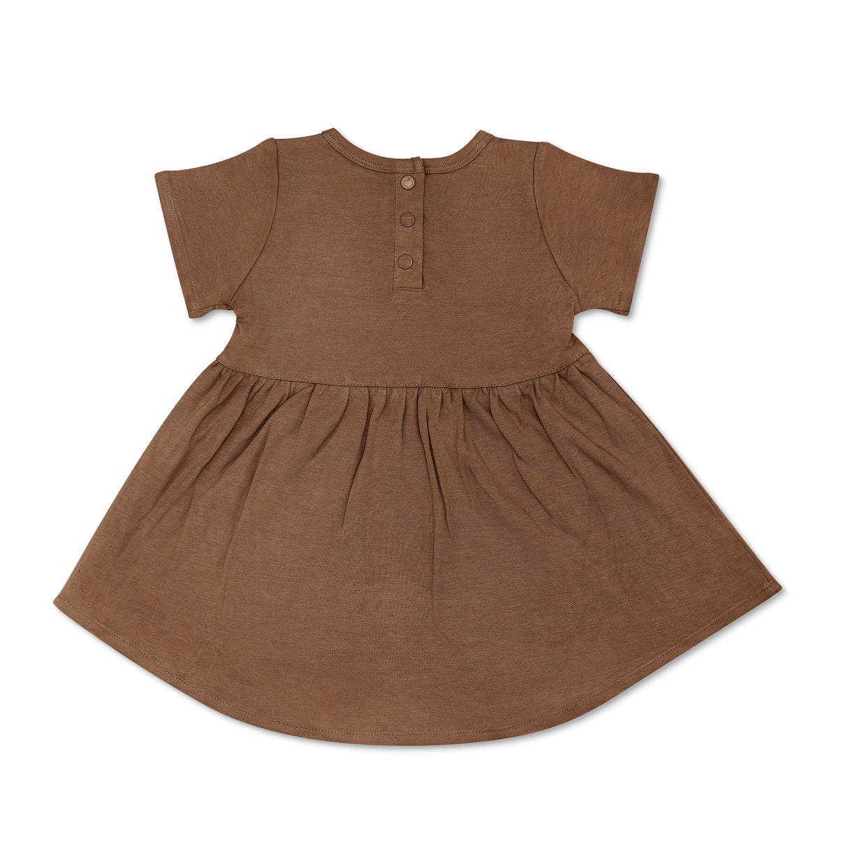 Bamboo Blend Dress - Caramel - HoneyBug