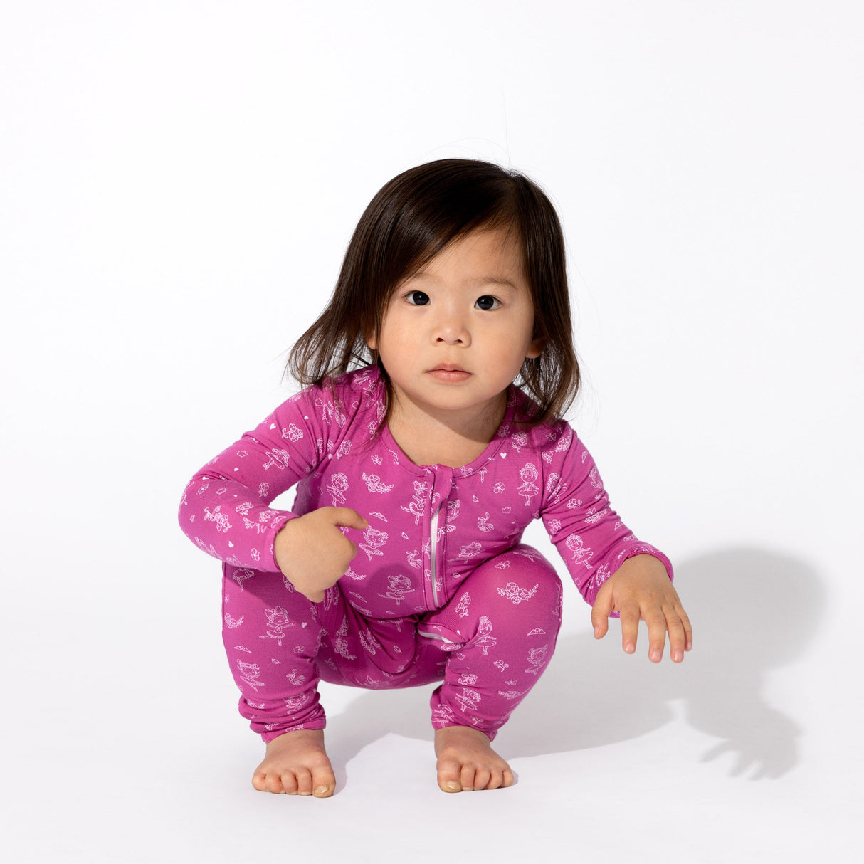 Ballerina Bamboo Convertible Footie - HoneyBug