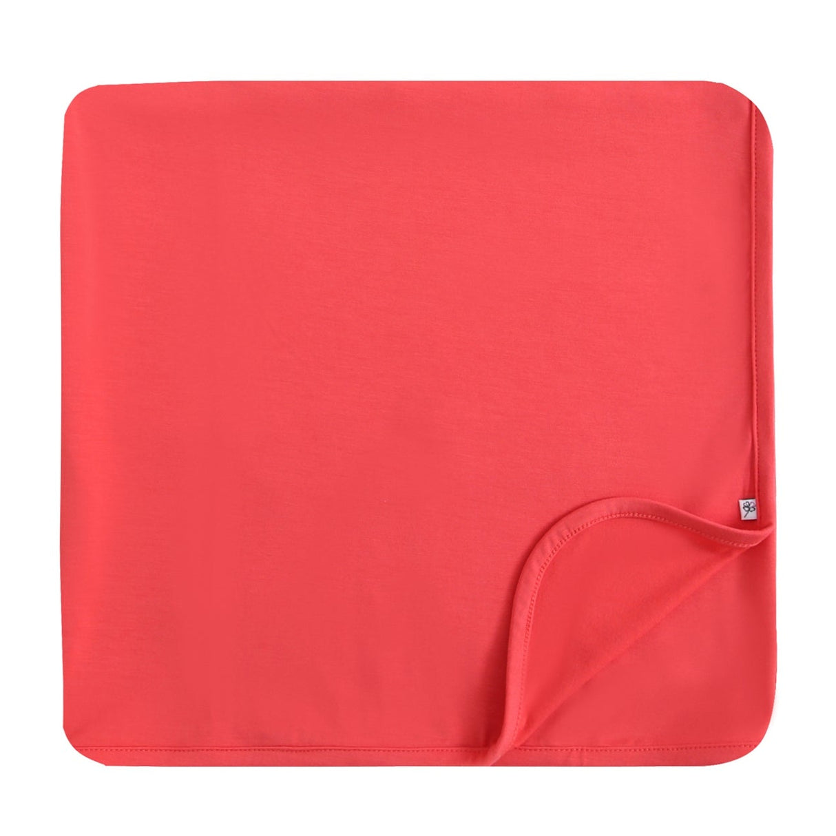 Berry Red Bamboo Swaddle Blanket - HoneyBug