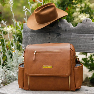 Boxy Backpack Deluxe in Cedar - HoneyBug