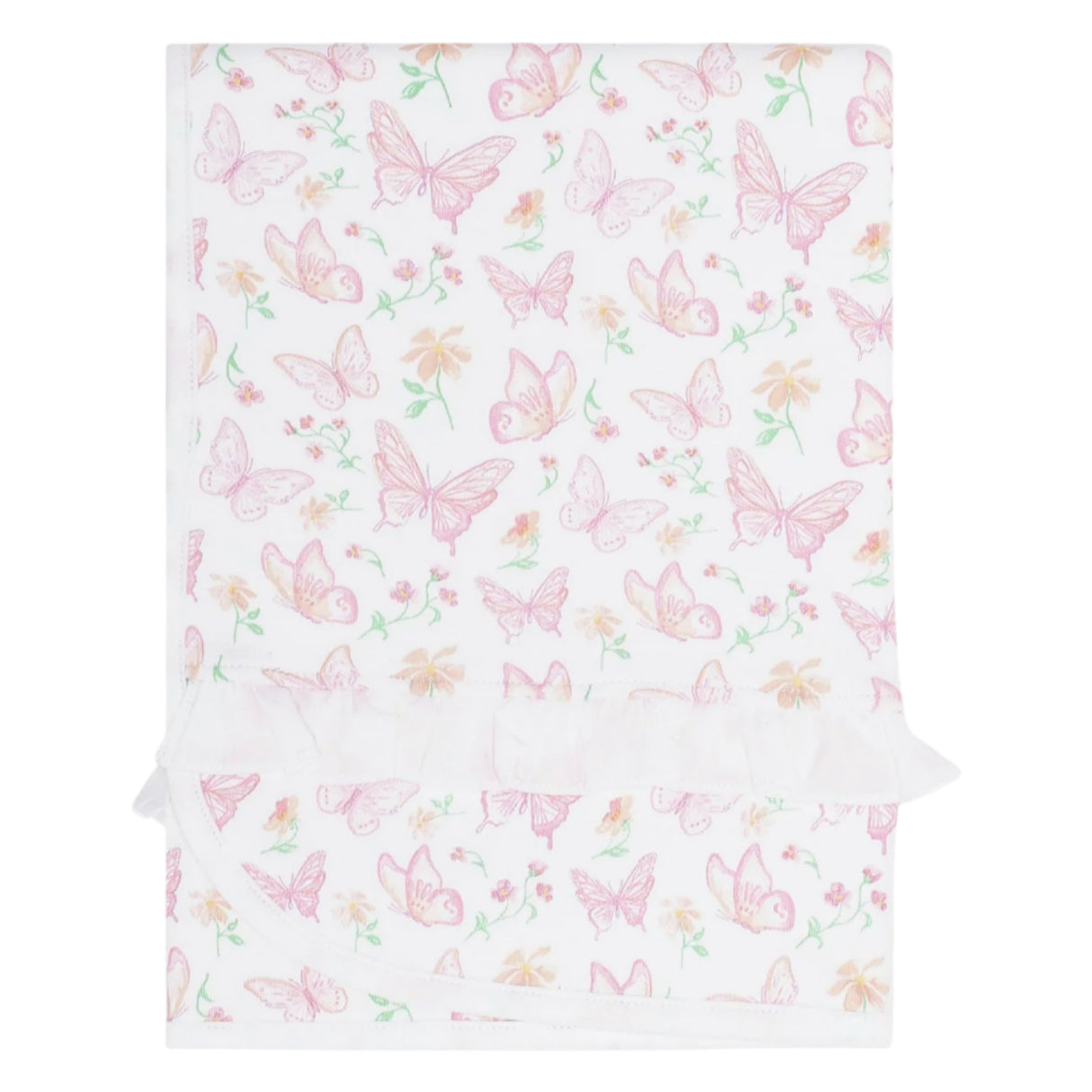 Butterflies Print Blanket - HoneyBug