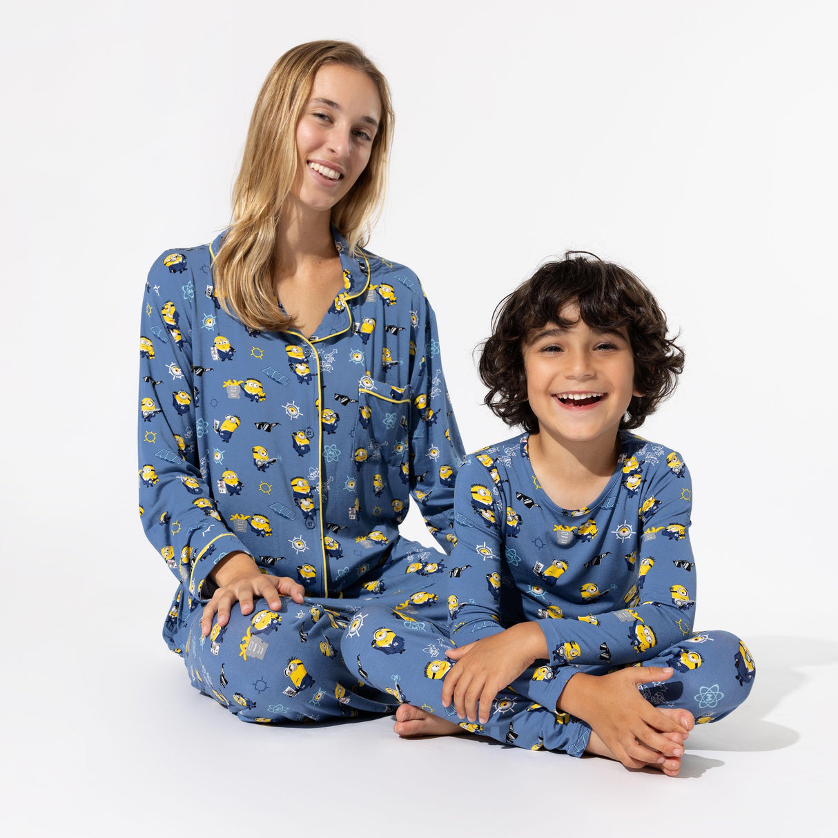 Despicable Me 4: Minions Anti-Villain League Bamboo Kids Pajamas - HoneyBug