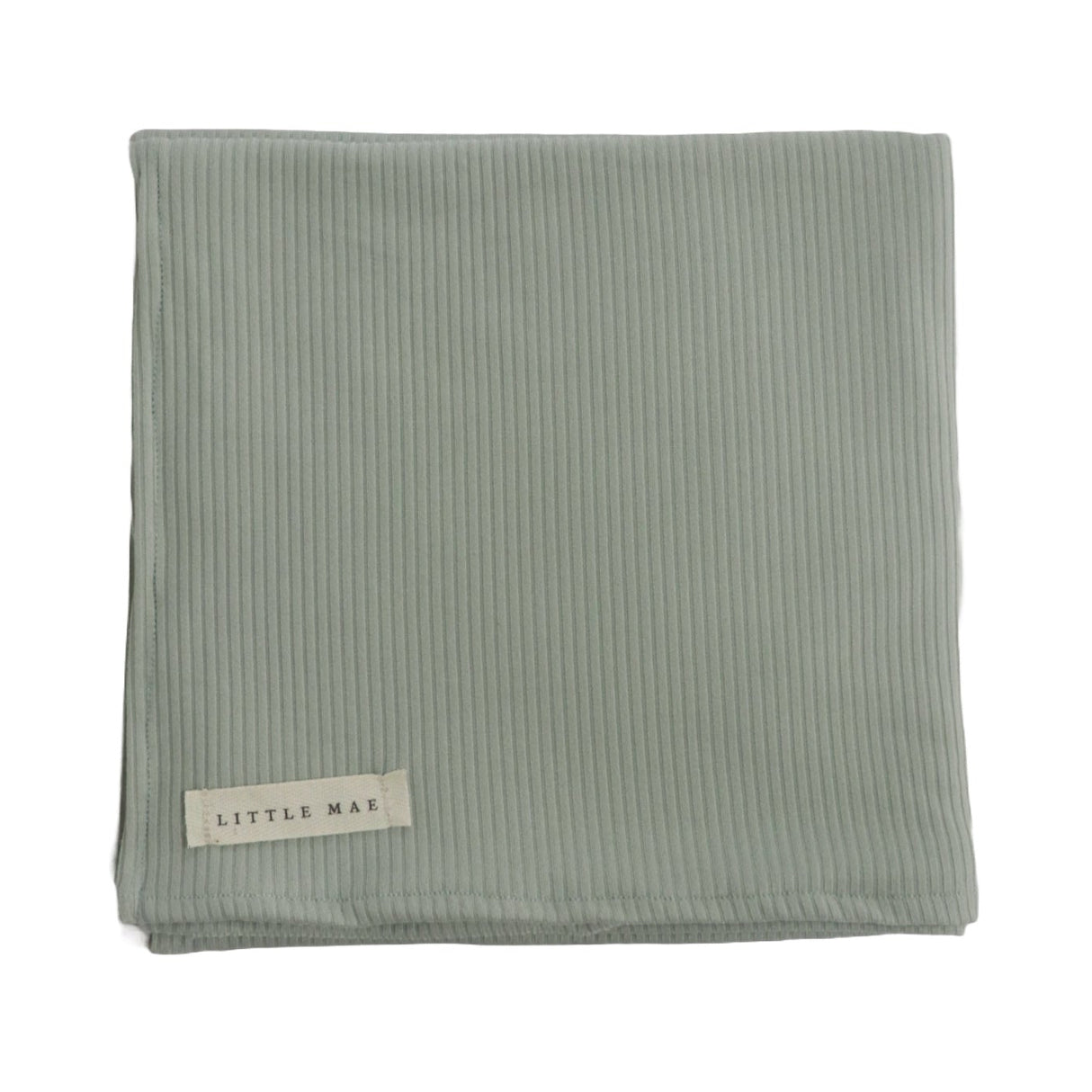 Seafoam Ribbed Stretch Swaddle
