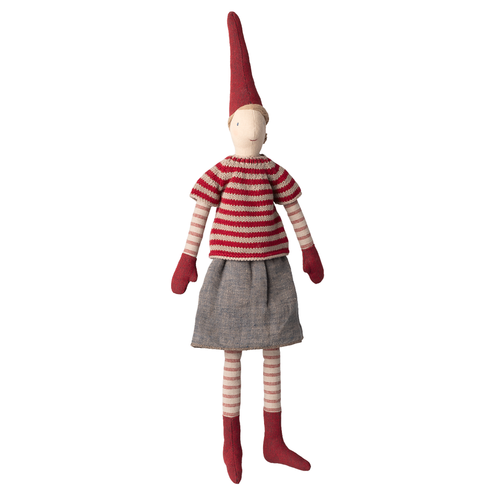 Pixy, Size 3 - Girl - Skirt and Knitted Sweater - HoneyBug